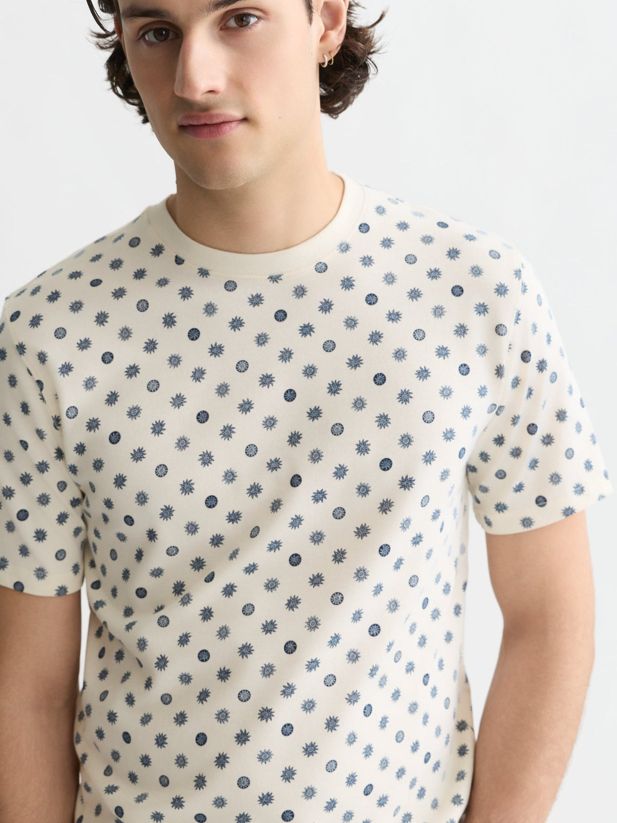 Micro-Printed Regular-Fit T-Shirt - Scotch & Soda South Africa