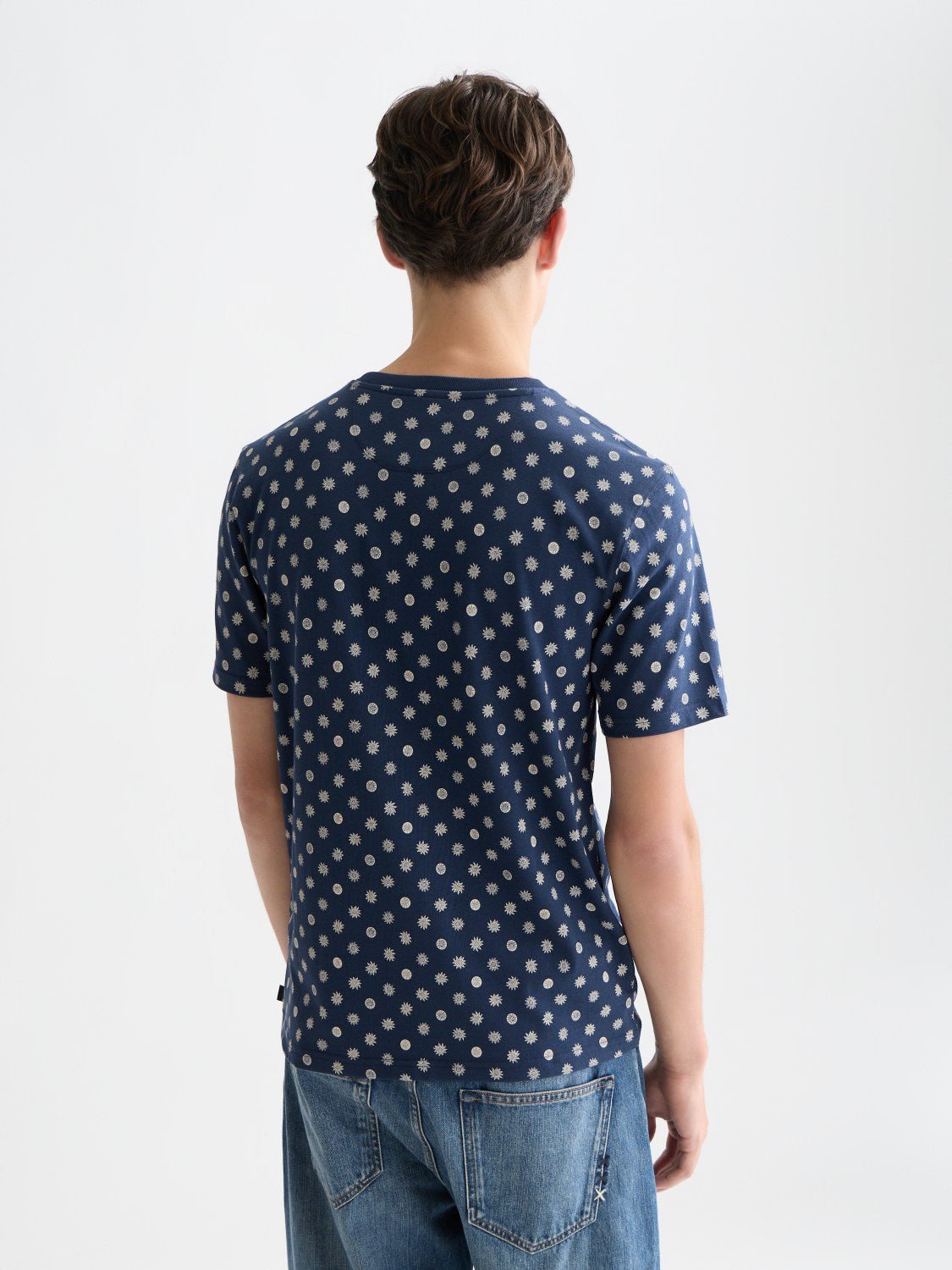 Micro-Printed Regular-Fit T-Shirt - Scotch & Soda South Africa