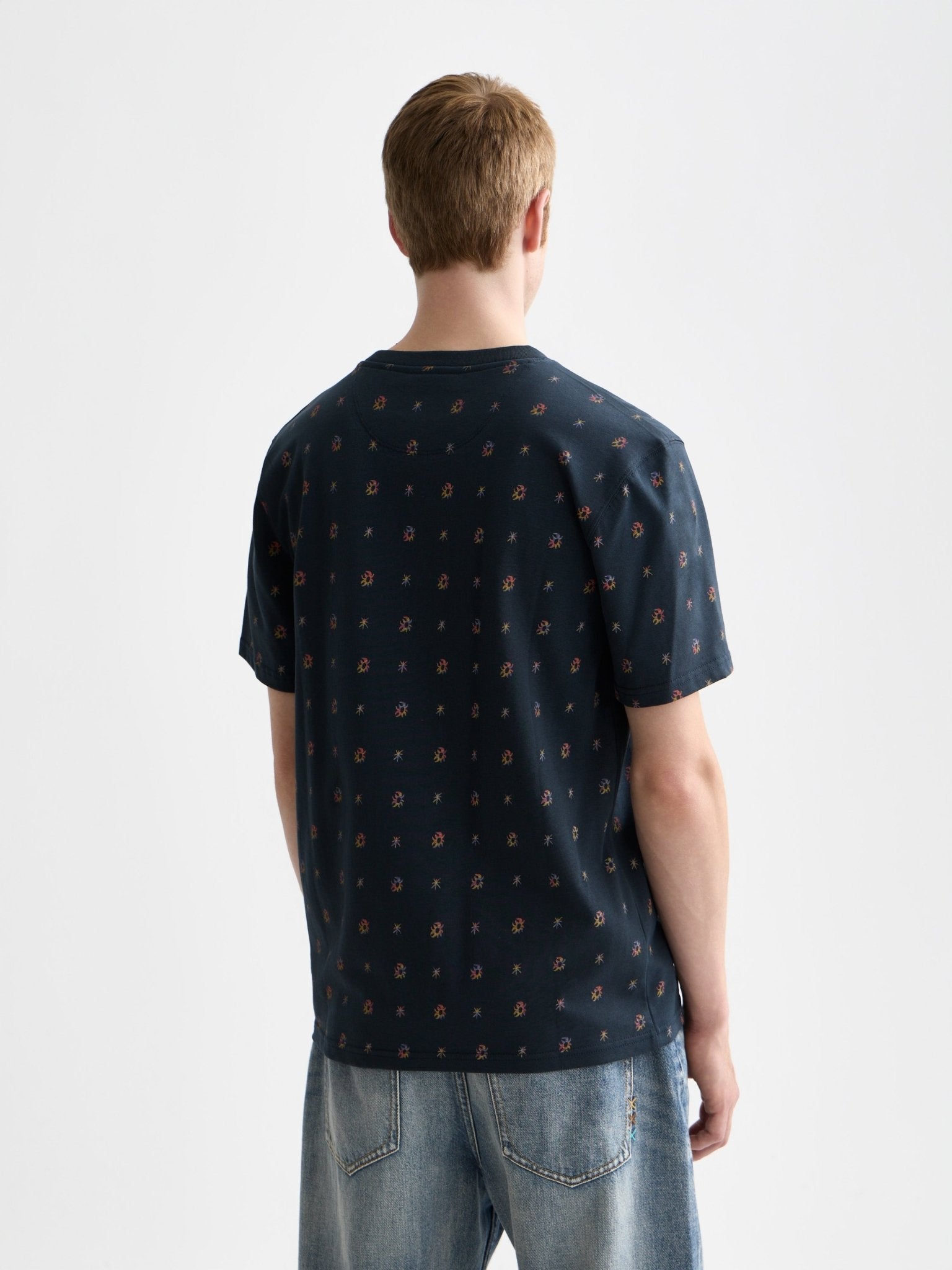 Micro-Printed Regular-Fit T-Shirt - Scotch & Soda South Africa
