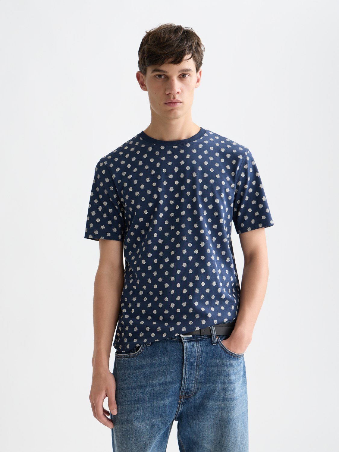 Micro-Printed Regular-Fit T-Shirt - Scotch & Soda South Africa