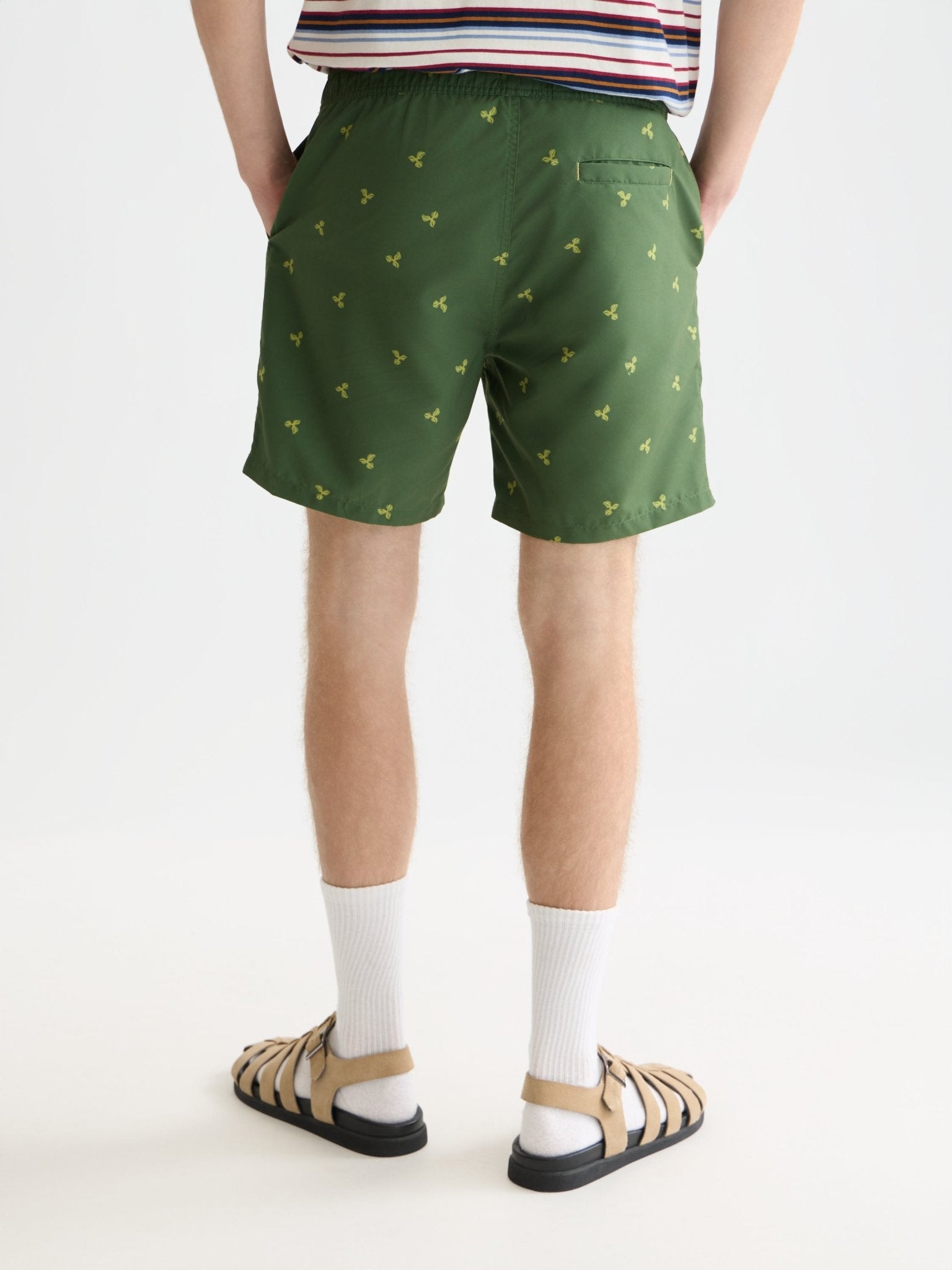 Mini Print Mid-Length Swim Shorts - Scotch & Soda South Africa