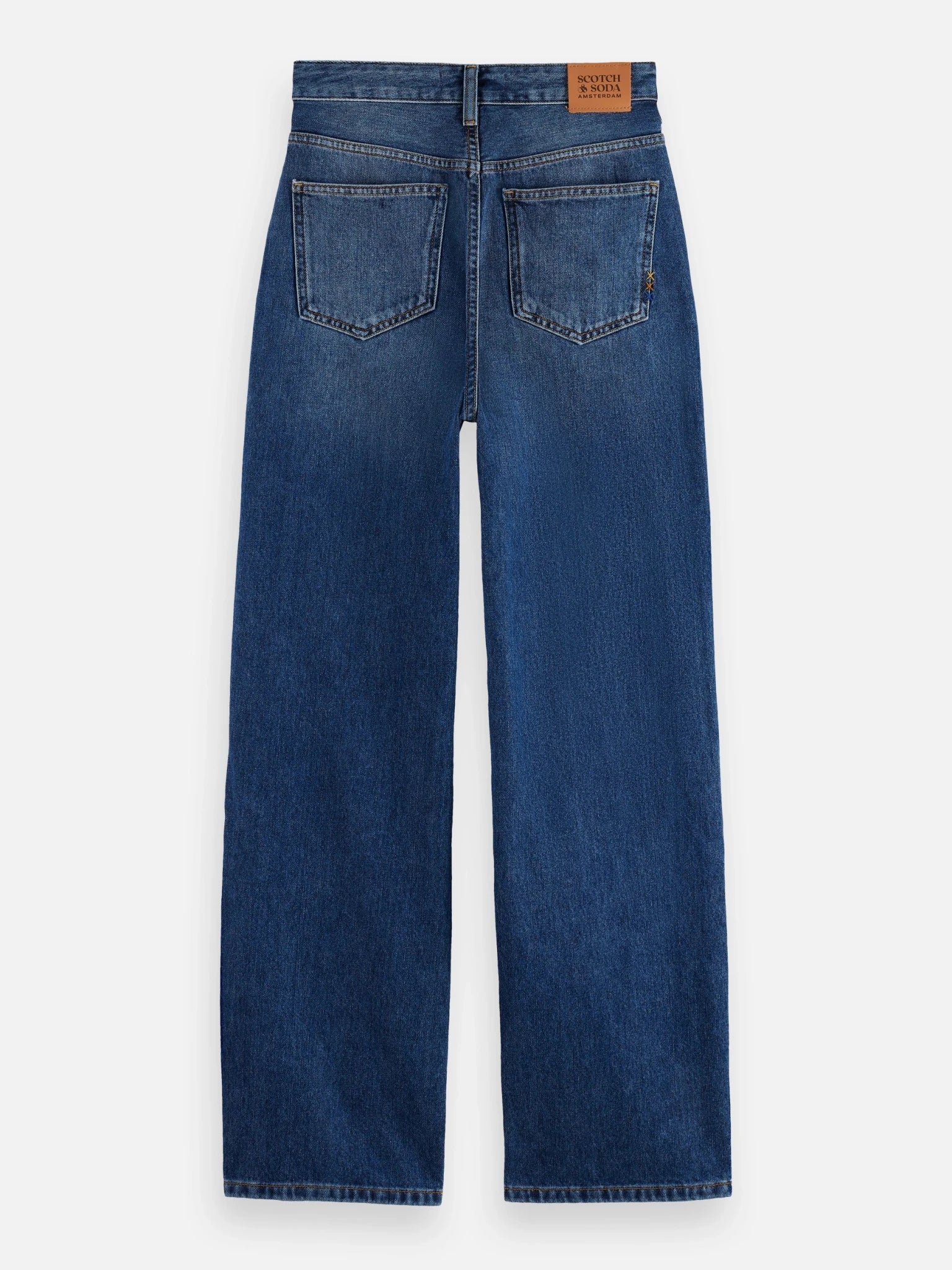New Core Ripple Straight Jeans — Absolute Blue - Scotch & Soda South Africa