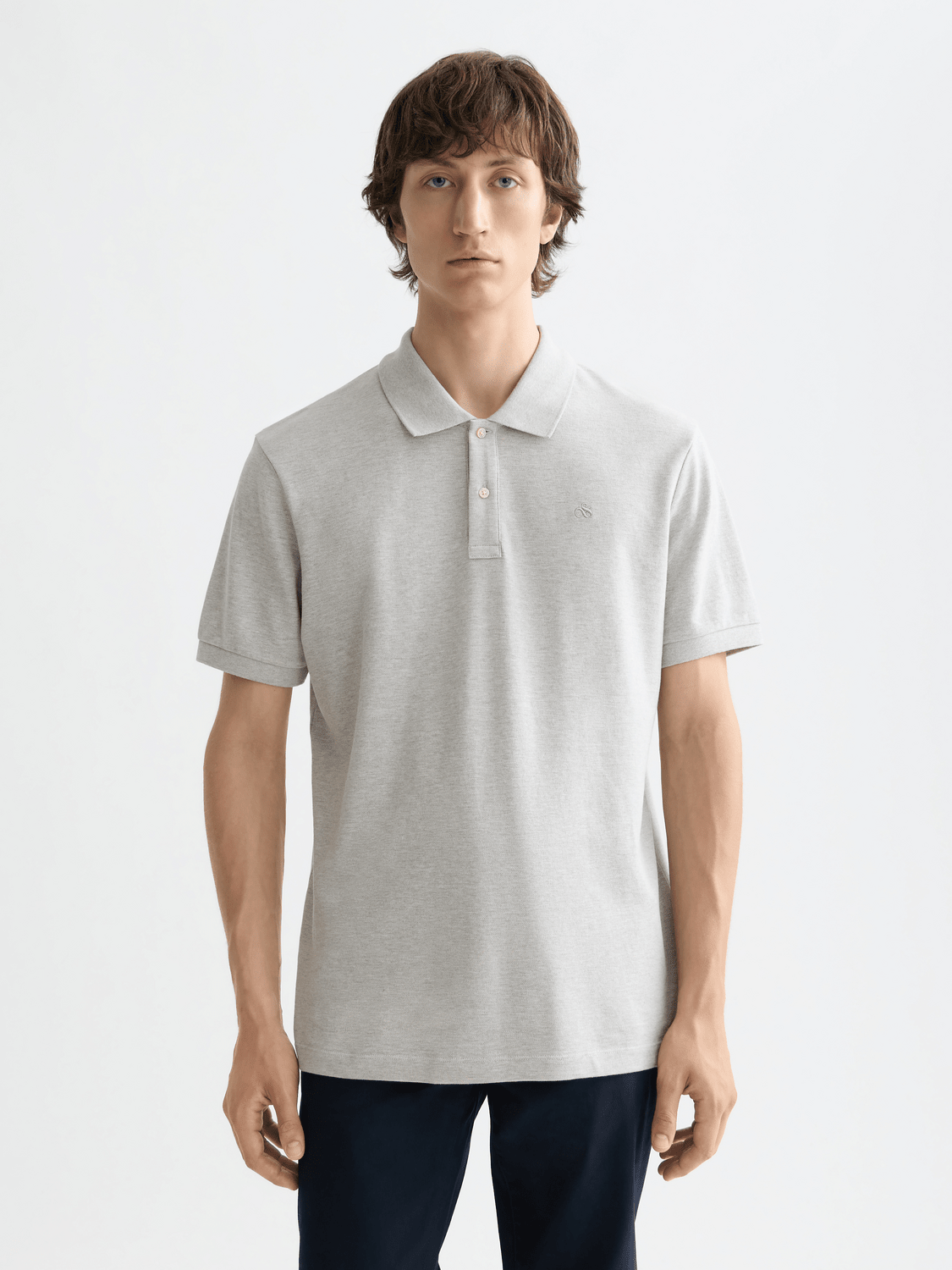 Nos Chest Logo Regular-Fit Pique Polo - Scotch & Soda South Africa