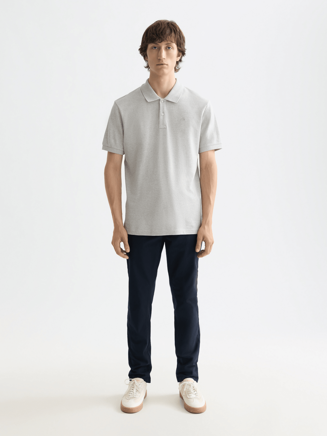Nos Chest Logo Regular-Fit Pique Polo - Scotch & Soda South Africa