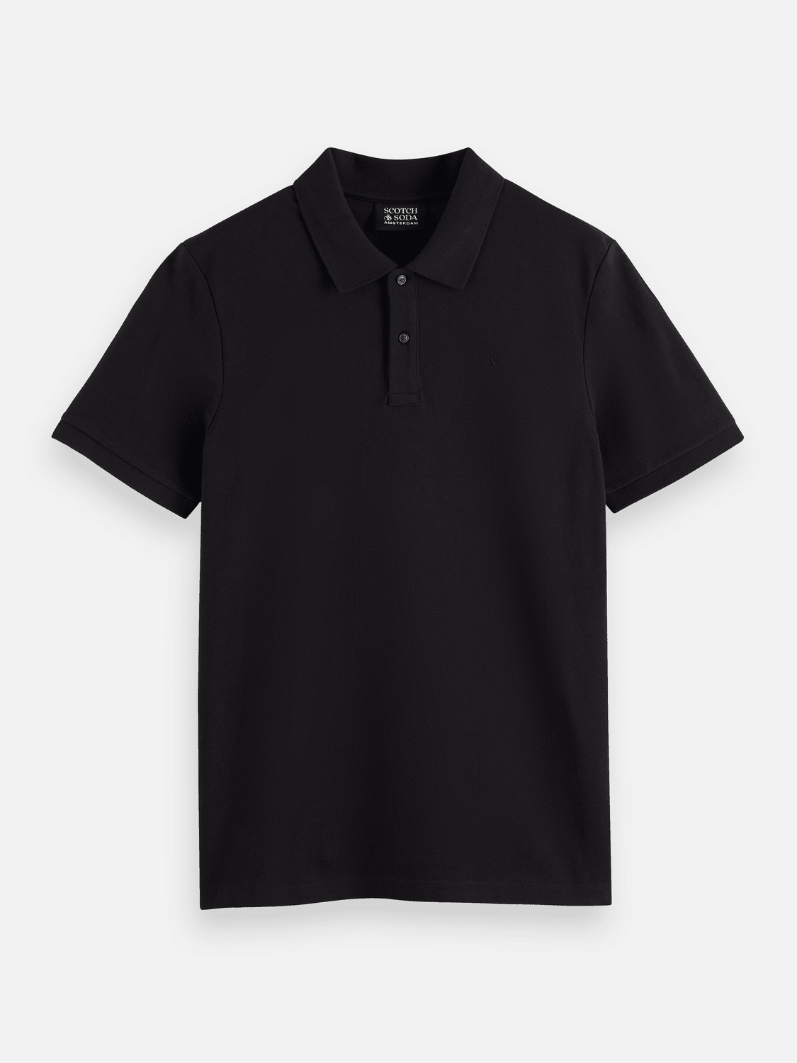 Nos Chest Logo Regular-Fit Pique Polo - Scotch & Soda South Africa