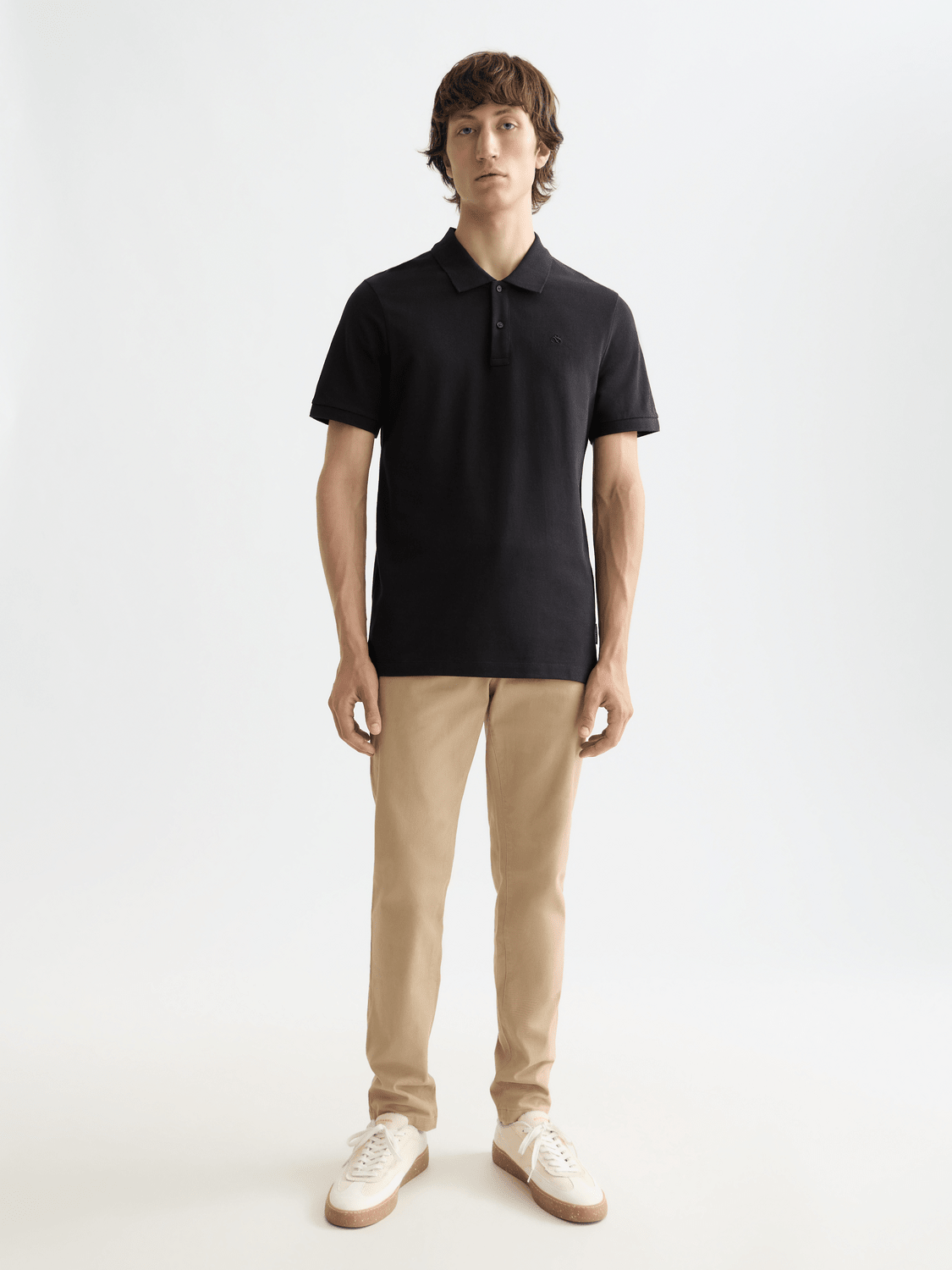 Nos Chest Logo Regular-Fit Pique Polo - Scotch & Soda South Africa