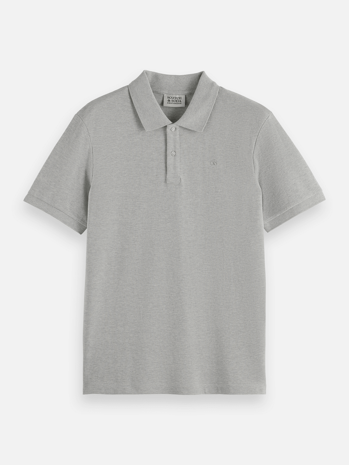 Nos Chest Logo Regular-Fit Pique Polo - Scotch & Soda South Africa