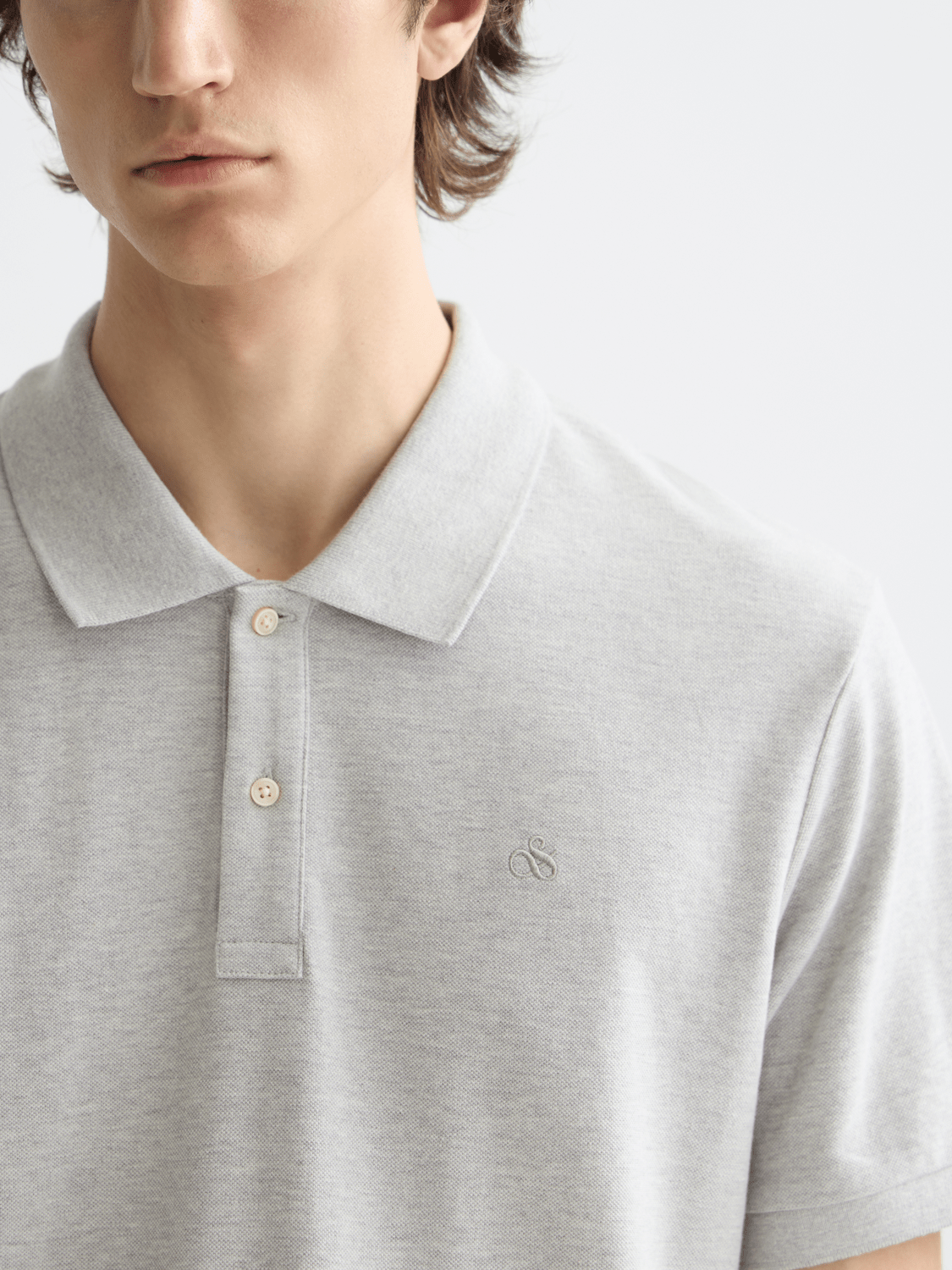 Nos Chest Logo Regular-Fit Pique Polo - Scotch & Soda South Africa
