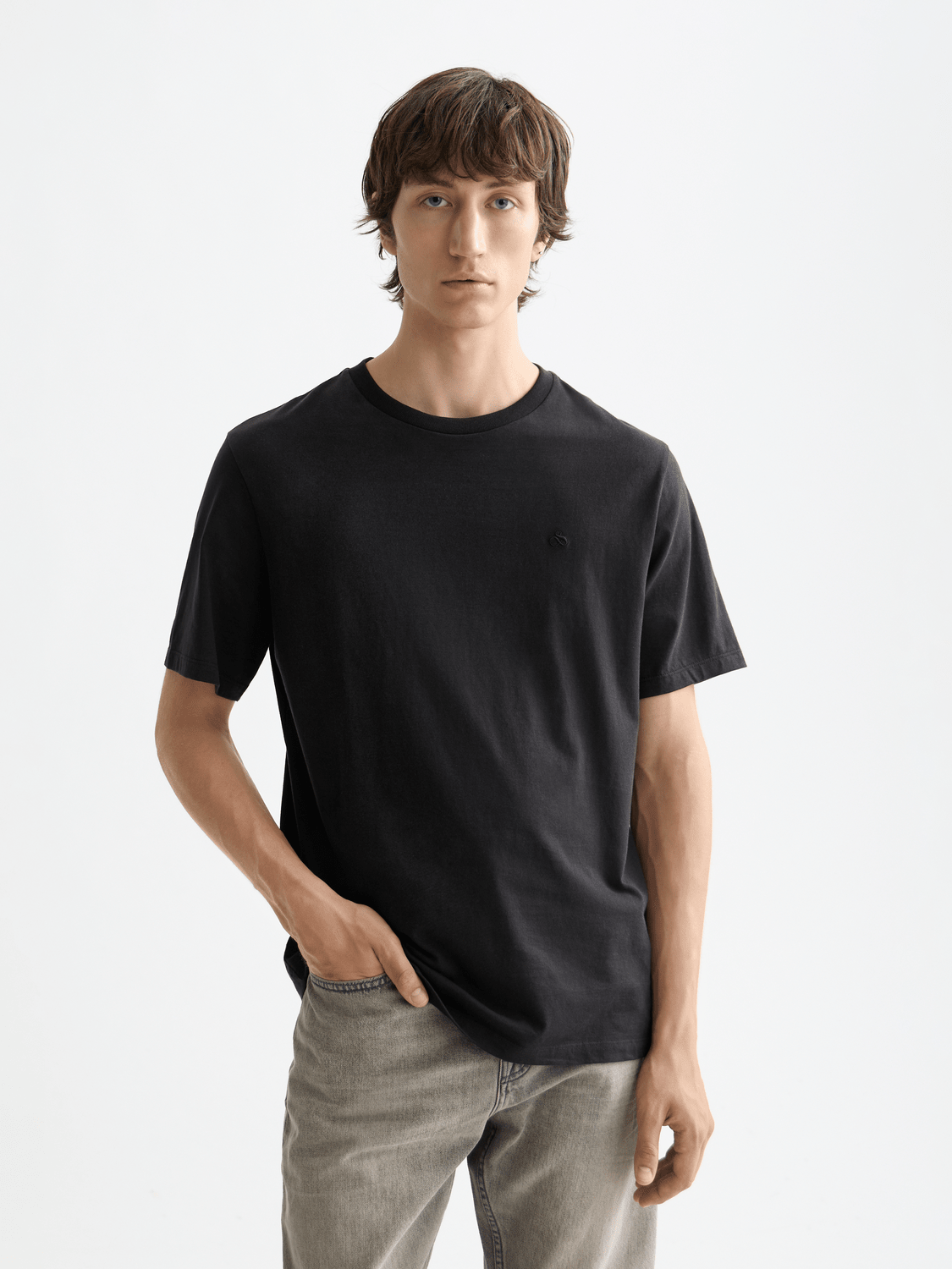Nos Chest Logo Regular-Fit T-Shirt - Scotch & Soda South Africa
