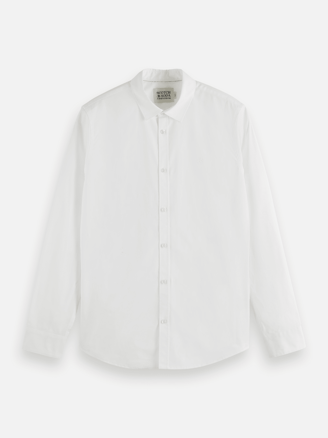 Nos Cotton Poplin Slim-Fit Shirt - Scotch & Soda South Africa