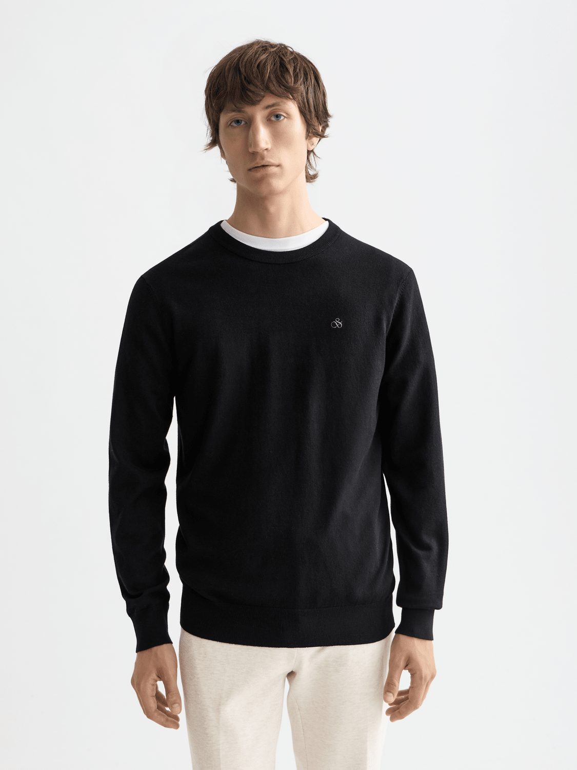 Nos Ecovero Regular-Fit Pullover - Scotch & Soda South Africa