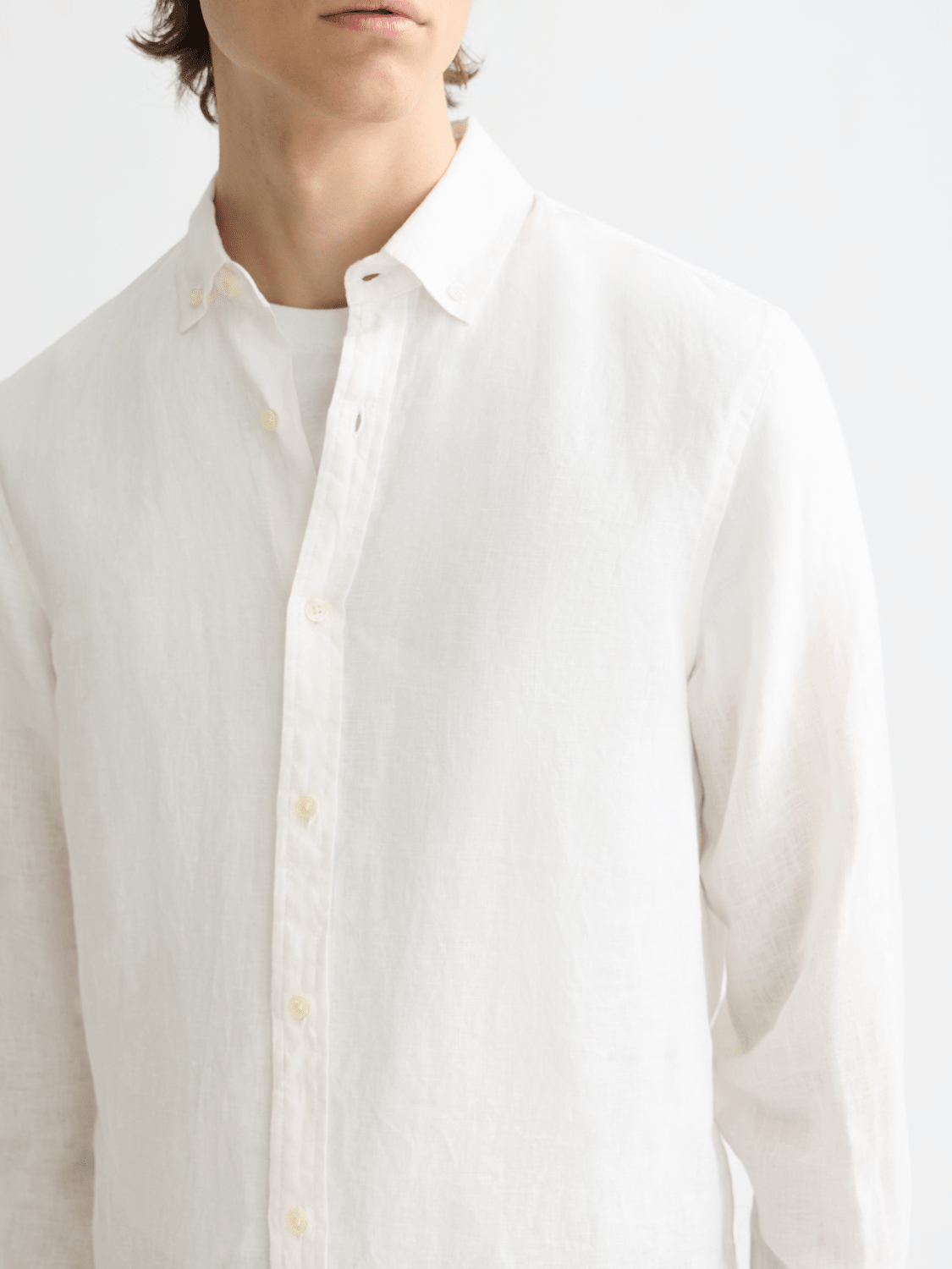 Nos Linen Regular-Fit Shirt - Scotch & Soda South Africa