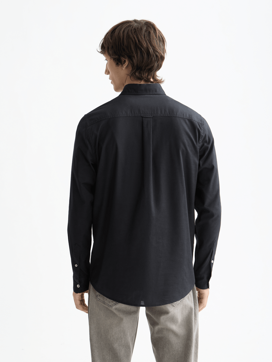 Nos Oxford Solid Regular-Fit Shirt - Scotch & Soda South Africa