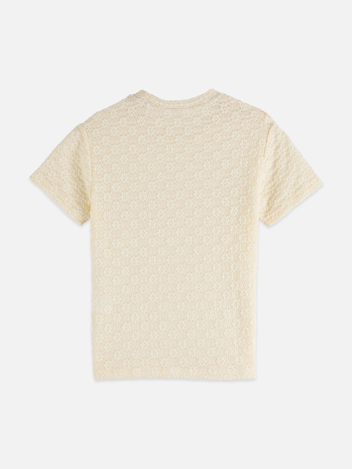 Open Structure Slim Fit T-Shirt - Scotch & Soda South Africa