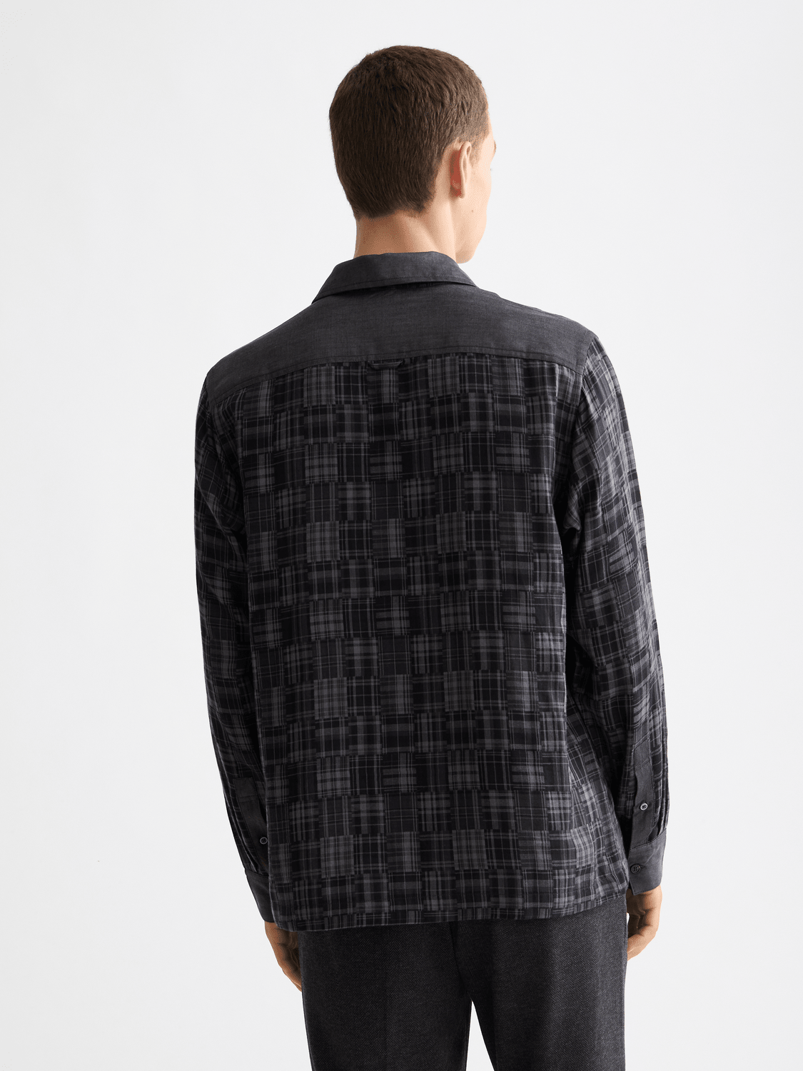 Patchwork Flannel Relaxed-Fit Shirt - Scotch & Soda South Africa