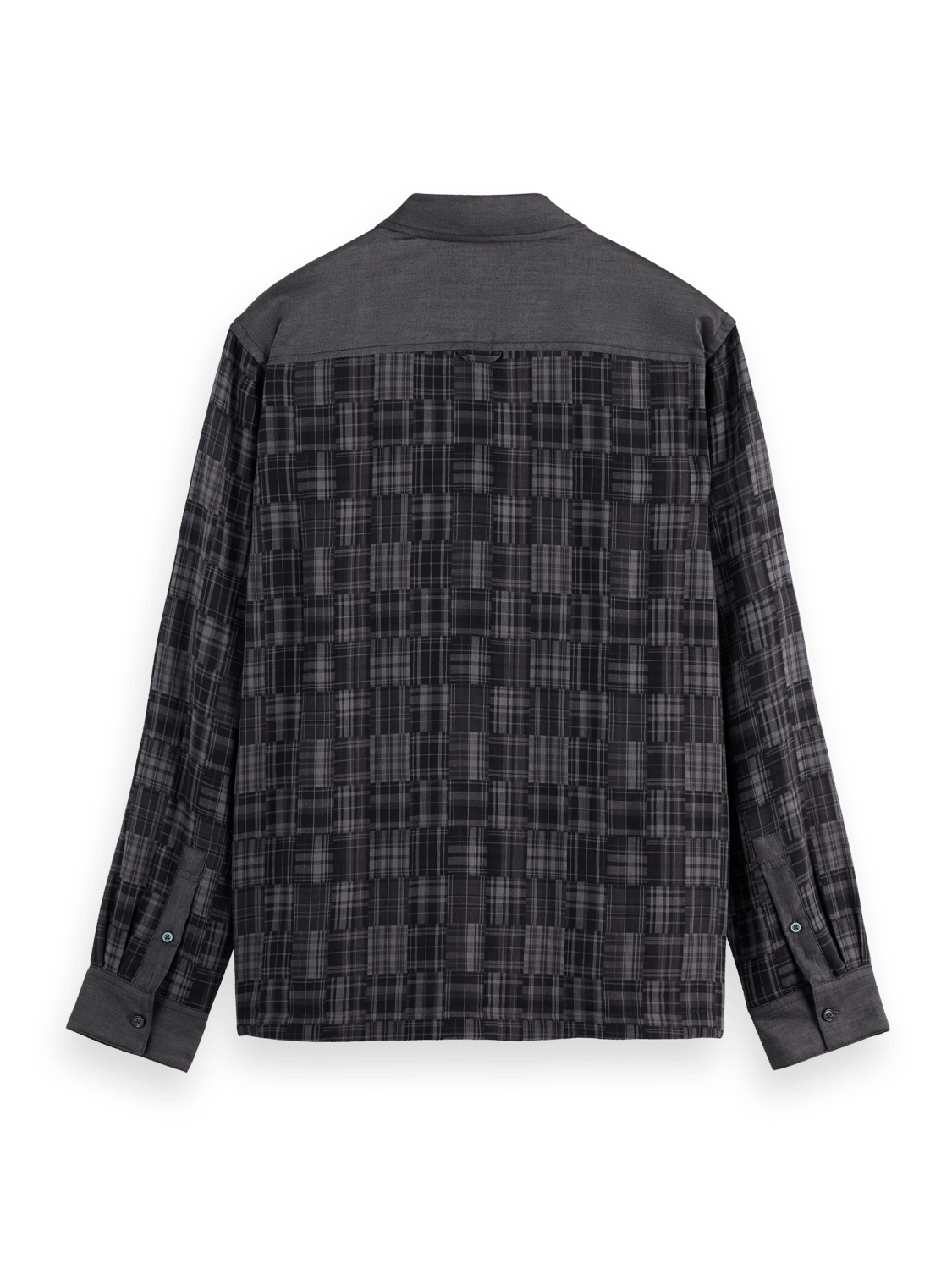 Patchwork Flannel Relaxed-Fit Shirt - Scotch & Soda South Africa