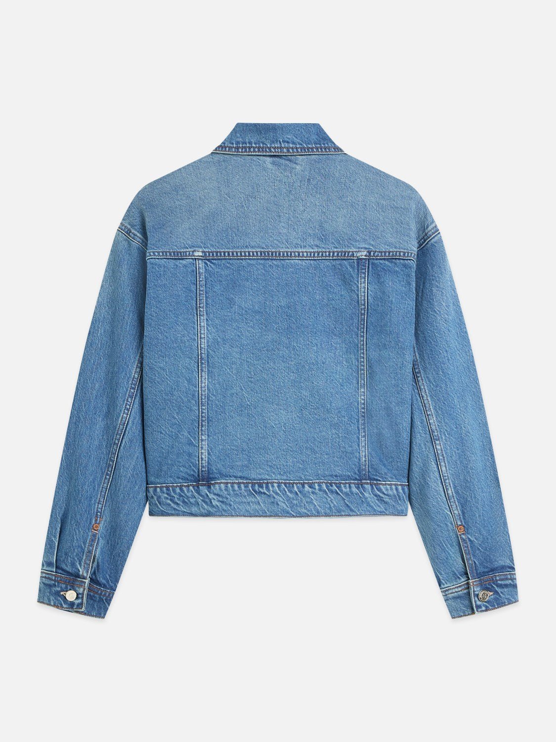 Pleat Front Denim Trucker Jacket - Scotch & Soda South Africa