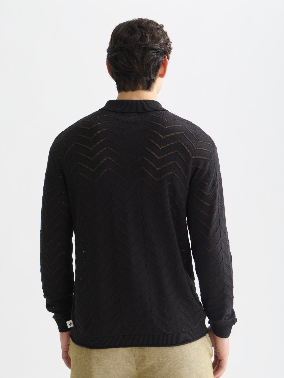 Pointelle Dropped Shoulder Cardigan - Scotch & Soda South Africa