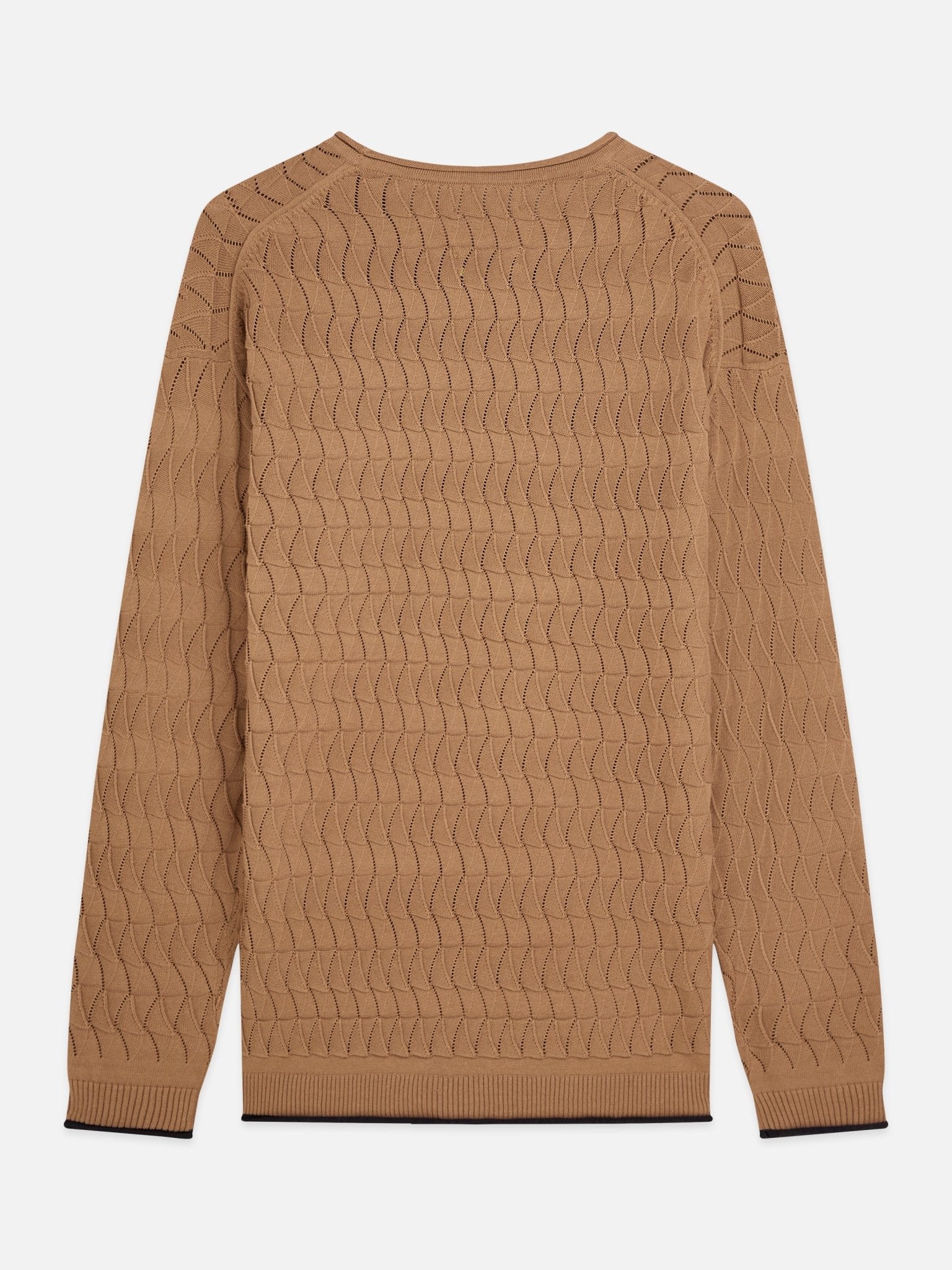 Pointelle Dropped Shoulder Pullover - Scotch & Soda South Africa