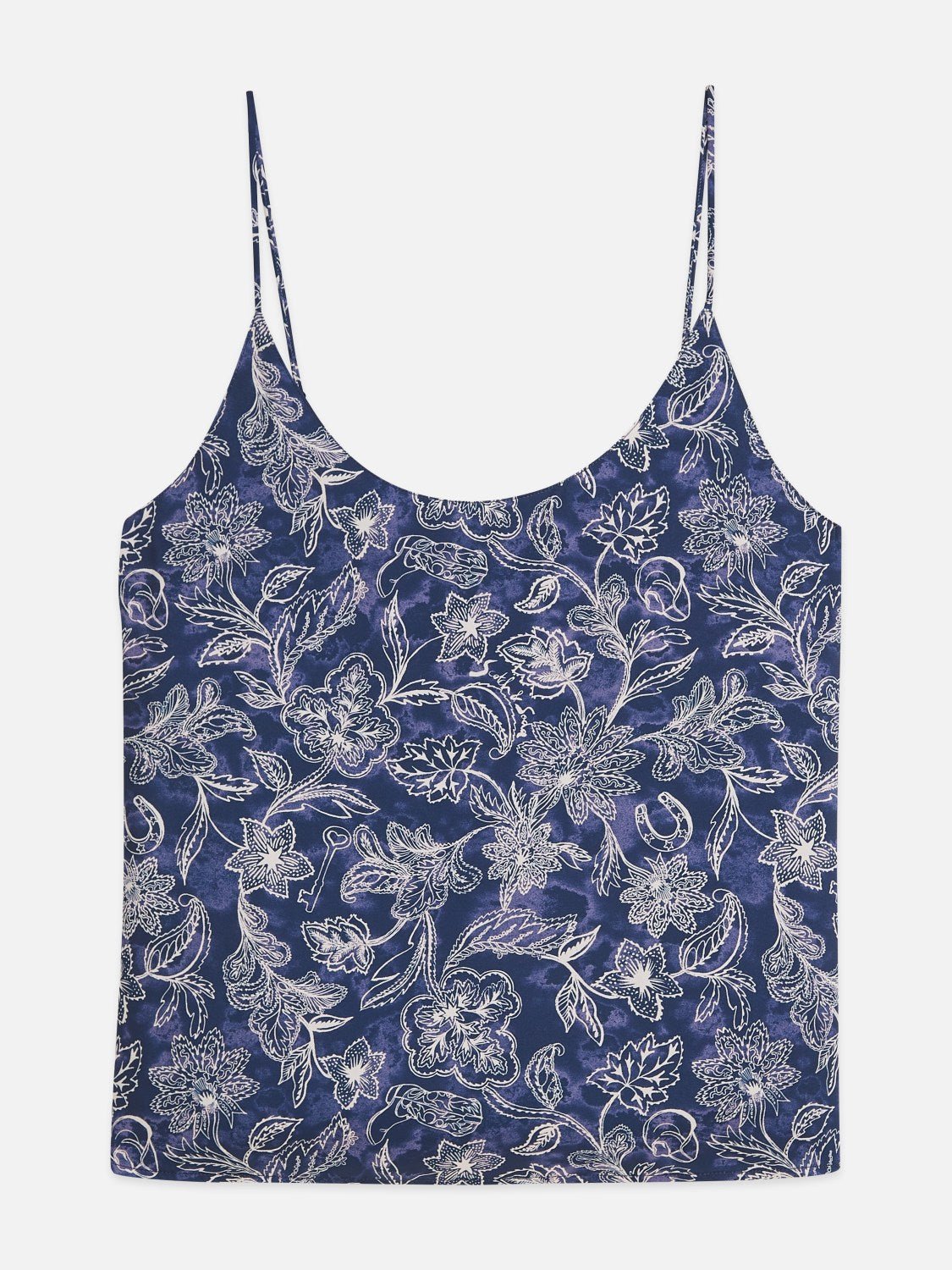 Printed Jersey Back Tank Top - Scotch & Soda South Africa