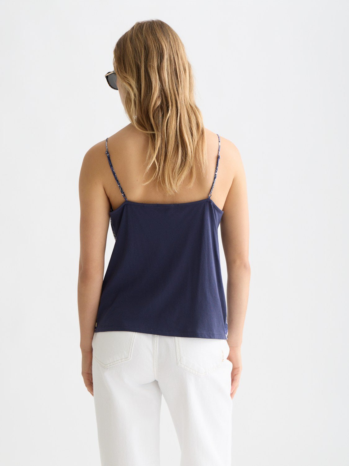 Printed Jersey Back Tank Top - Scotch & Soda South Africa