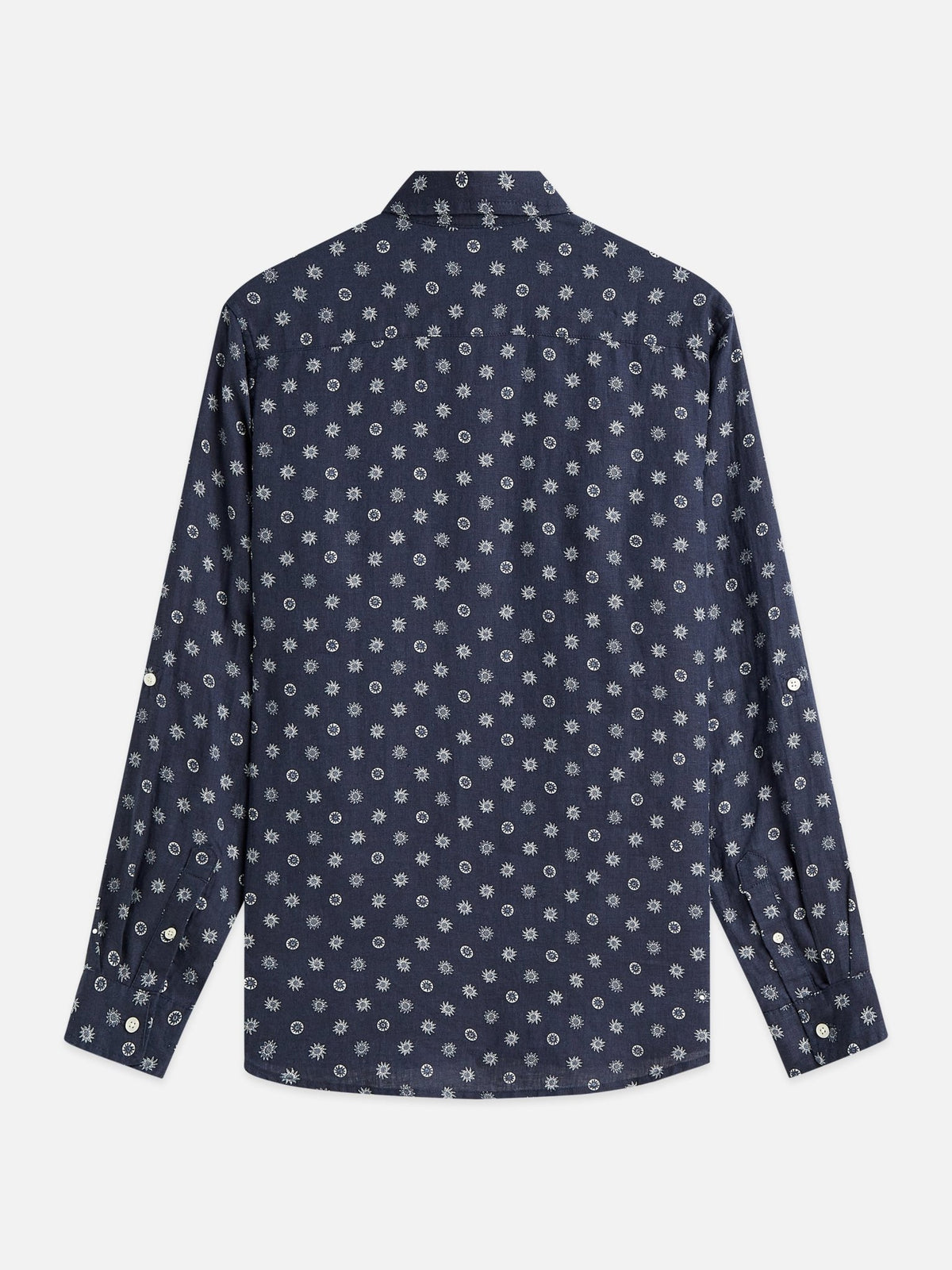 Printed Linen Regular-Fit Shirt - Scotch & Soda South Africa