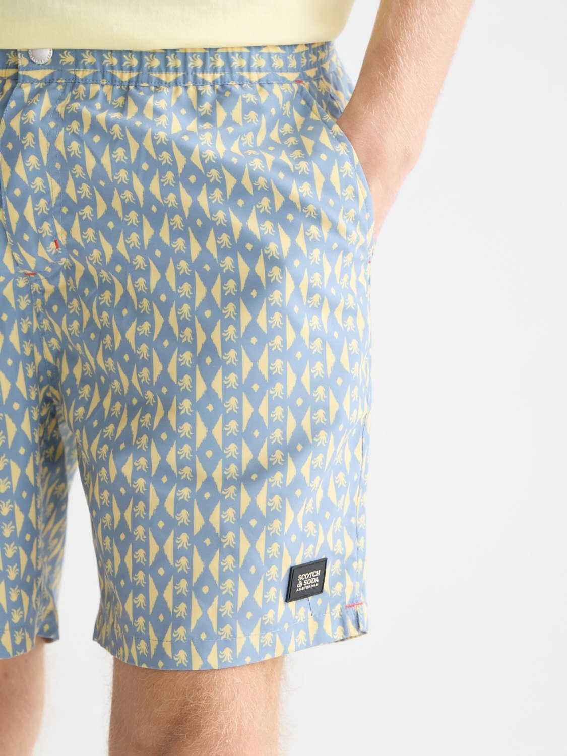 Printed Midlength Swim Shorts - Scotch & Soda South Africa