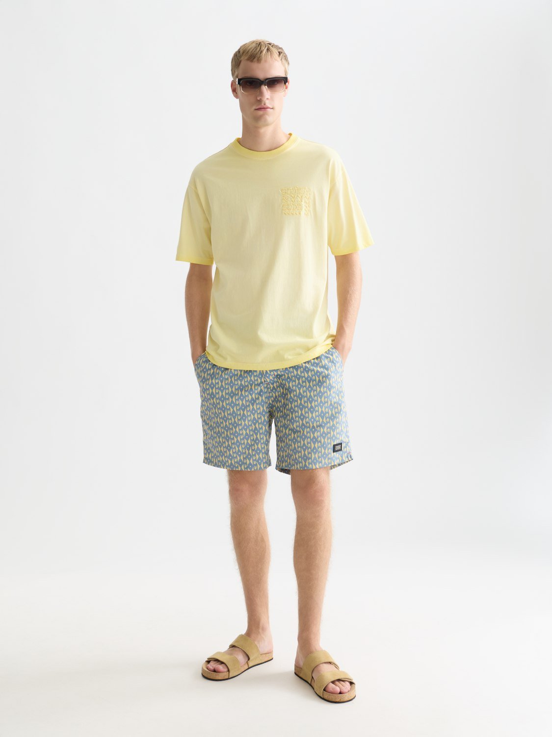 Printed Midlength Swim Shorts - Scotch & Soda South Africa