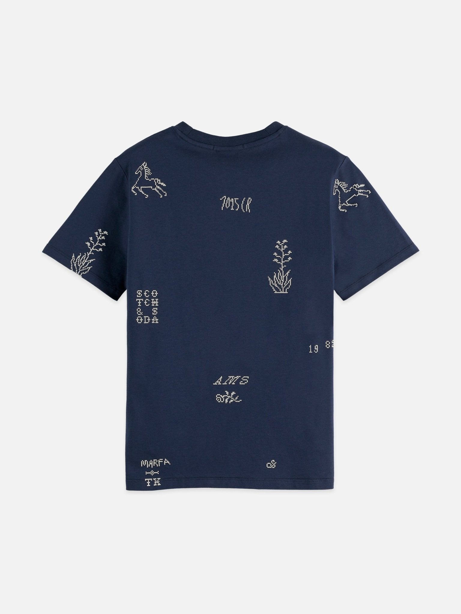 Printed Regular Fit T-Shirt - Scotch & Soda South Africa