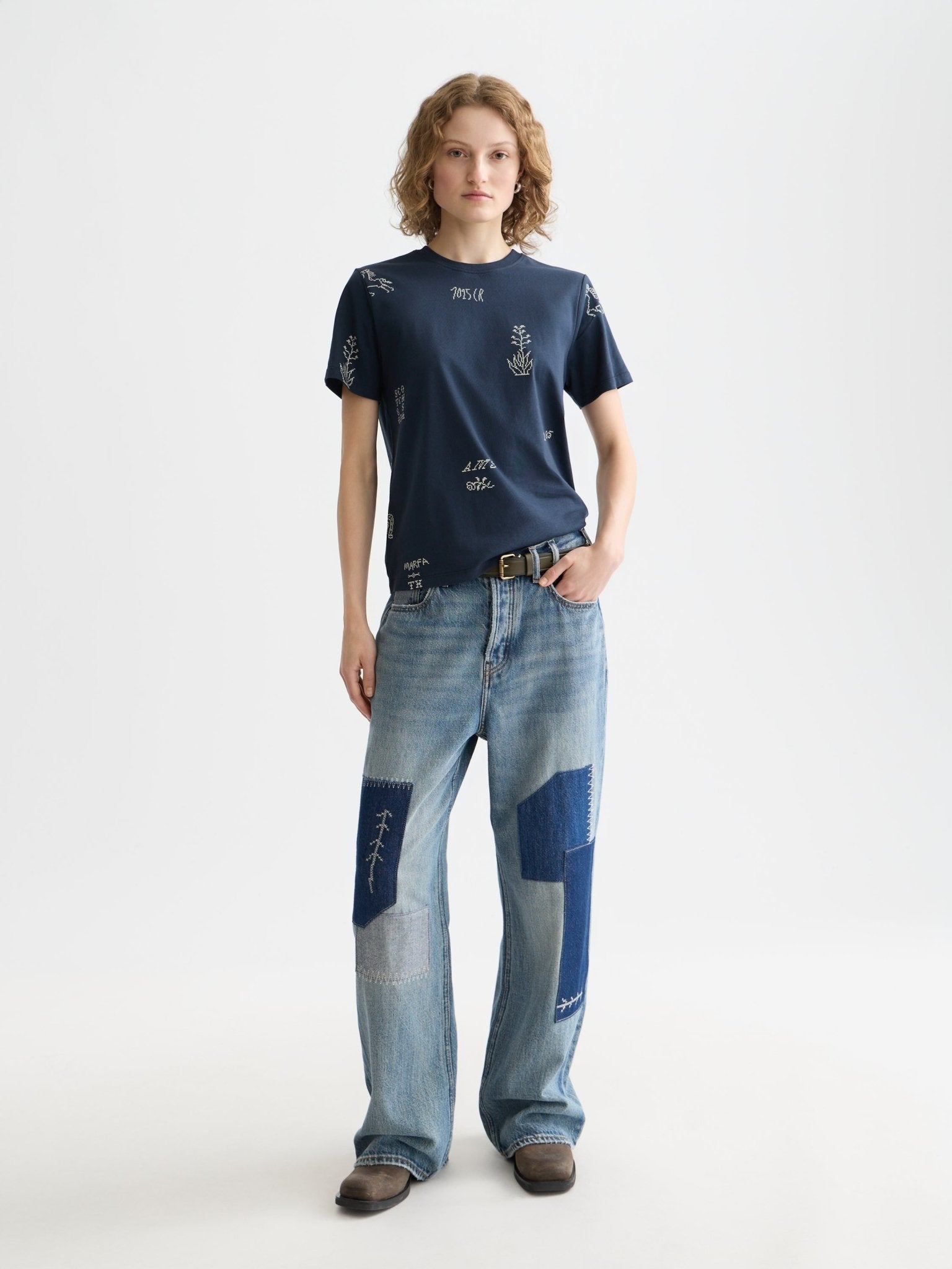 Printed Regular Fit T-Shirt - Scotch & Soda South Africa