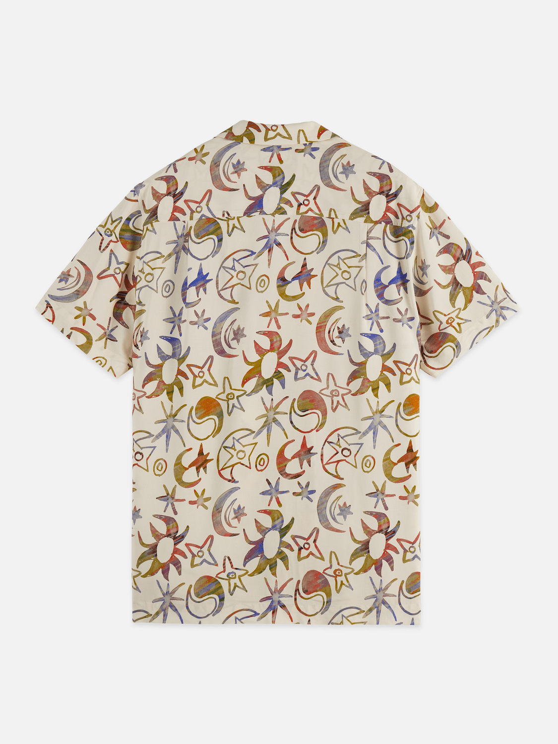 Printed Viscose Short-Sleeve Shirt - Scotch & Soda South Africa