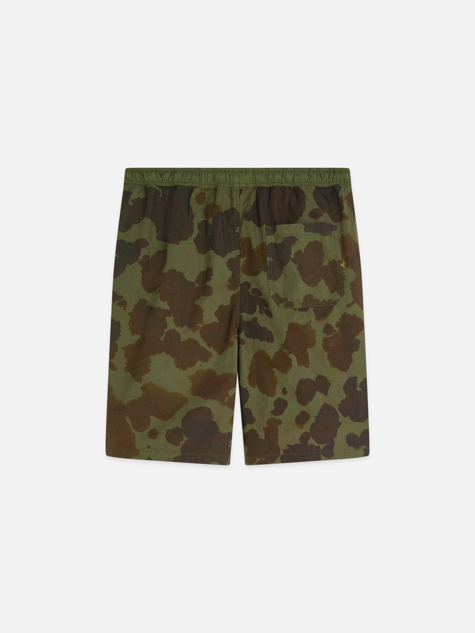 Printed Washed Poplin Loose Fit Bermuda Shorts - Scotch & Soda South Africa