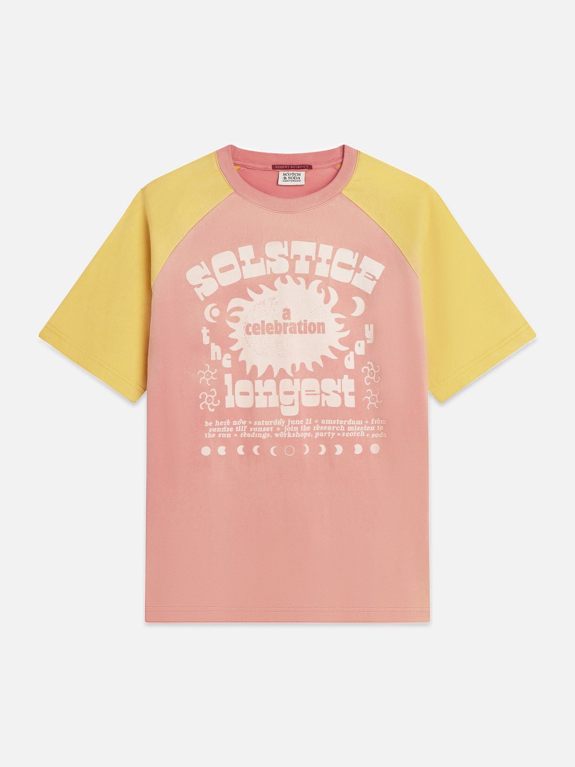 Raglan Artwork Loose-Fit T-Shirt - Scotch & Soda South Africa