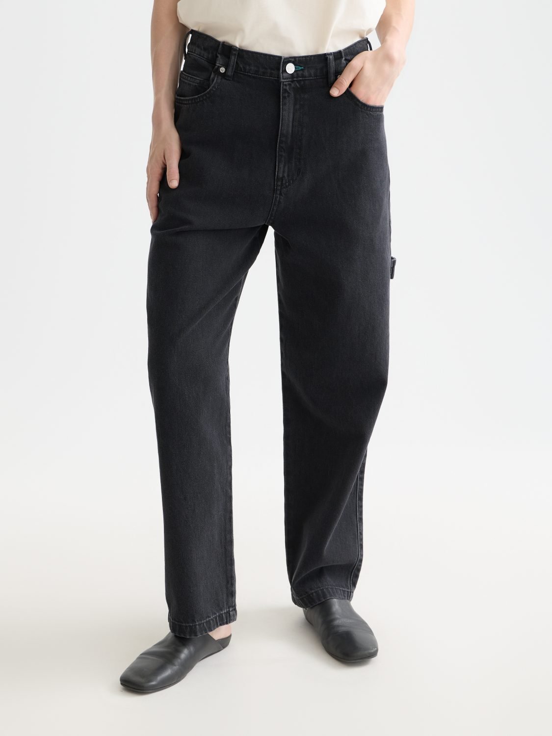 Raine High Rise Wide Leg — Black Sun - Scotch & Soda South Africa