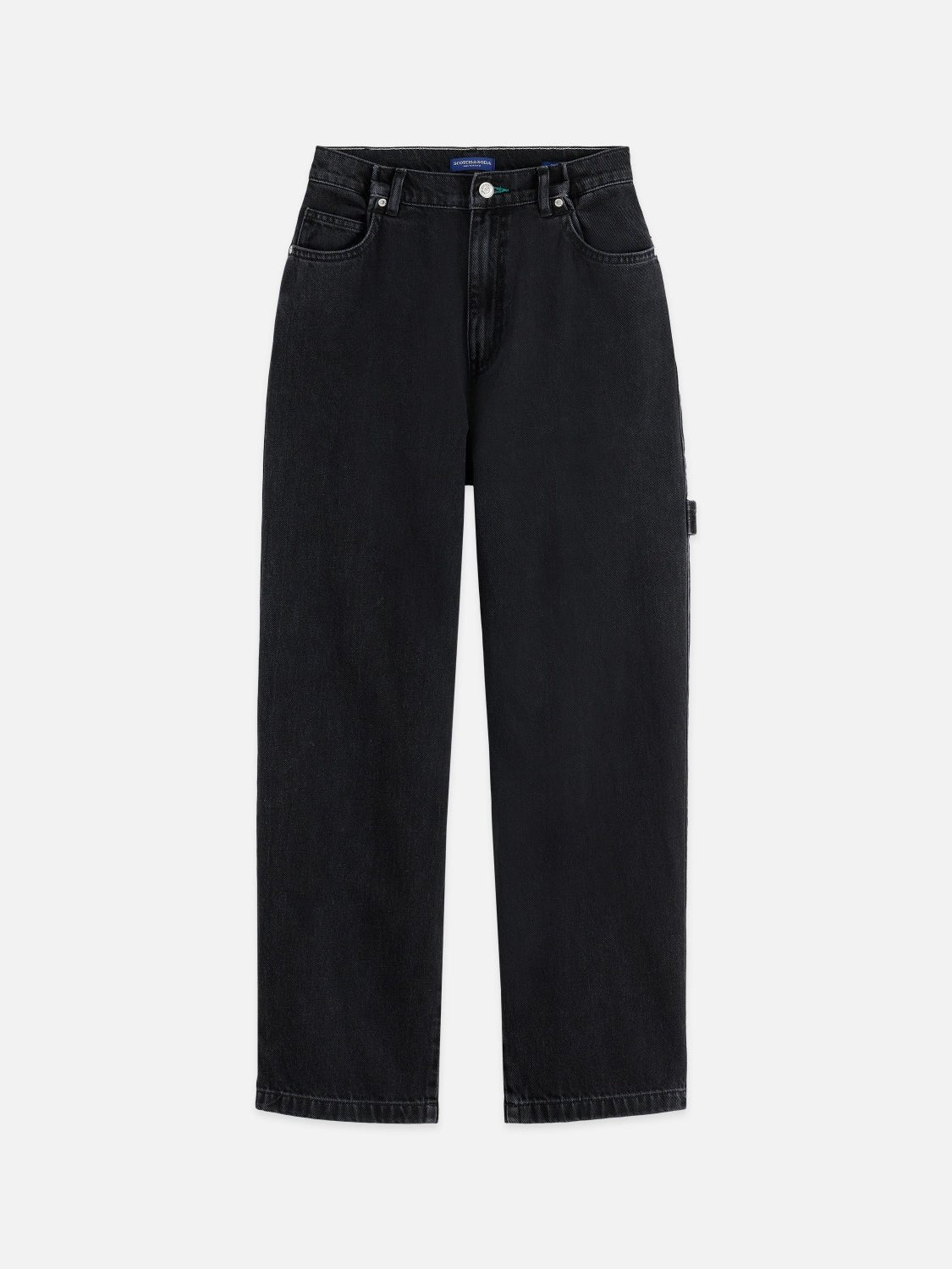 Raine High Rise Wide Leg — Black Sun - Scotch & Soda South Africa