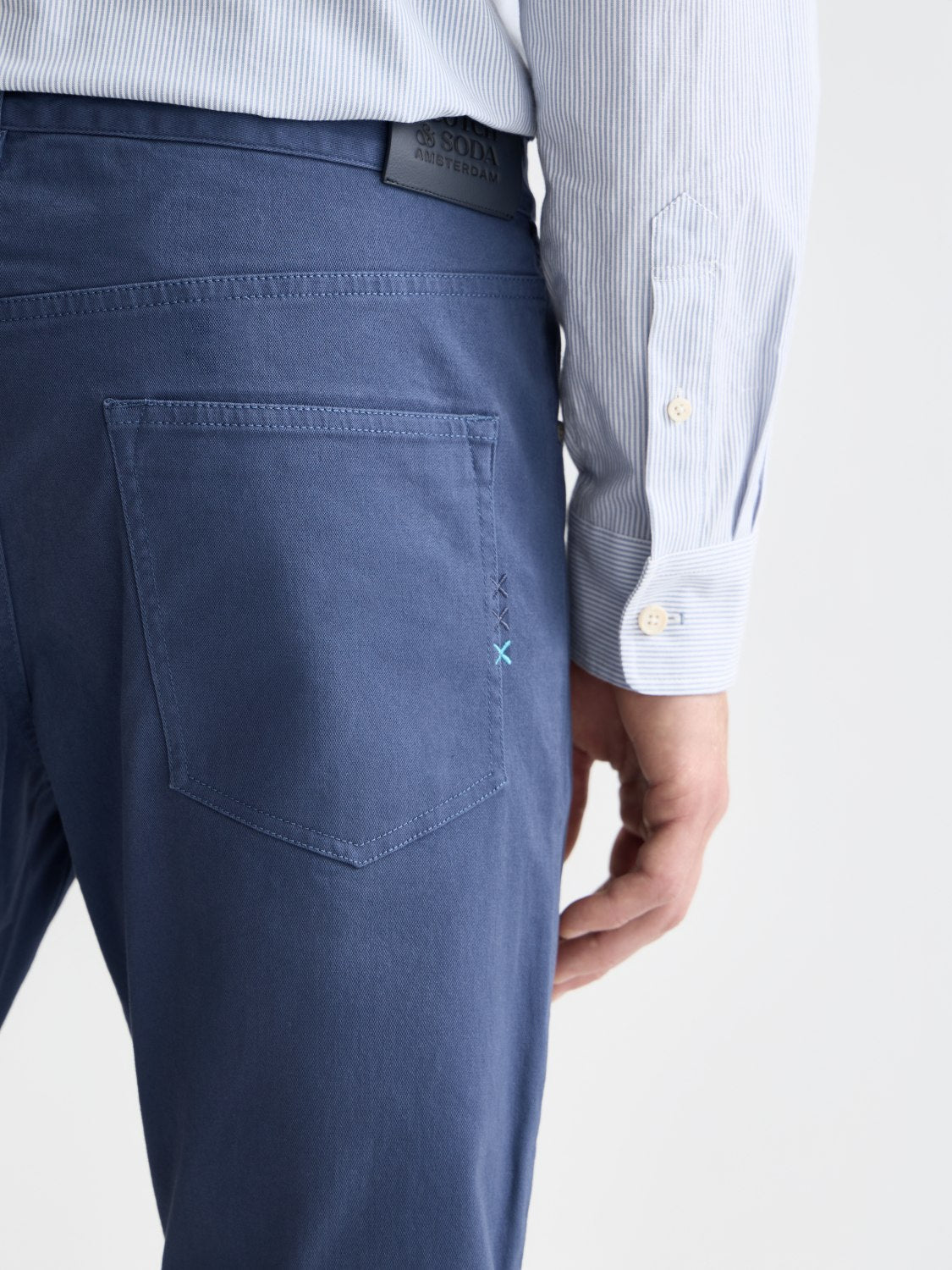 Ralston Stretch Cotton-Twill 5-Pocket Pant - Scotch & Soda South Africa