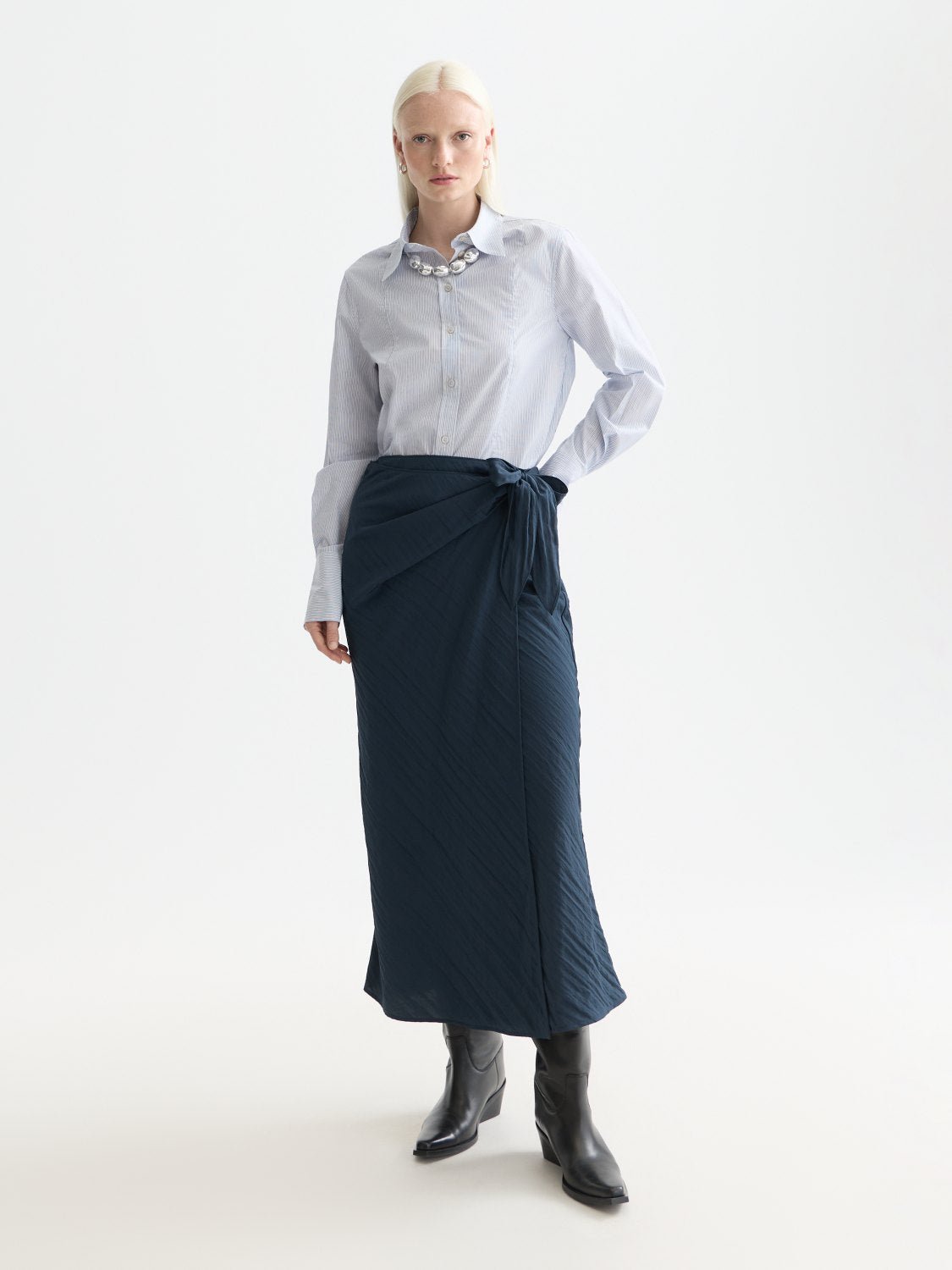 Regular Fit Poplin Shirt - Scotch & Soda South Africa