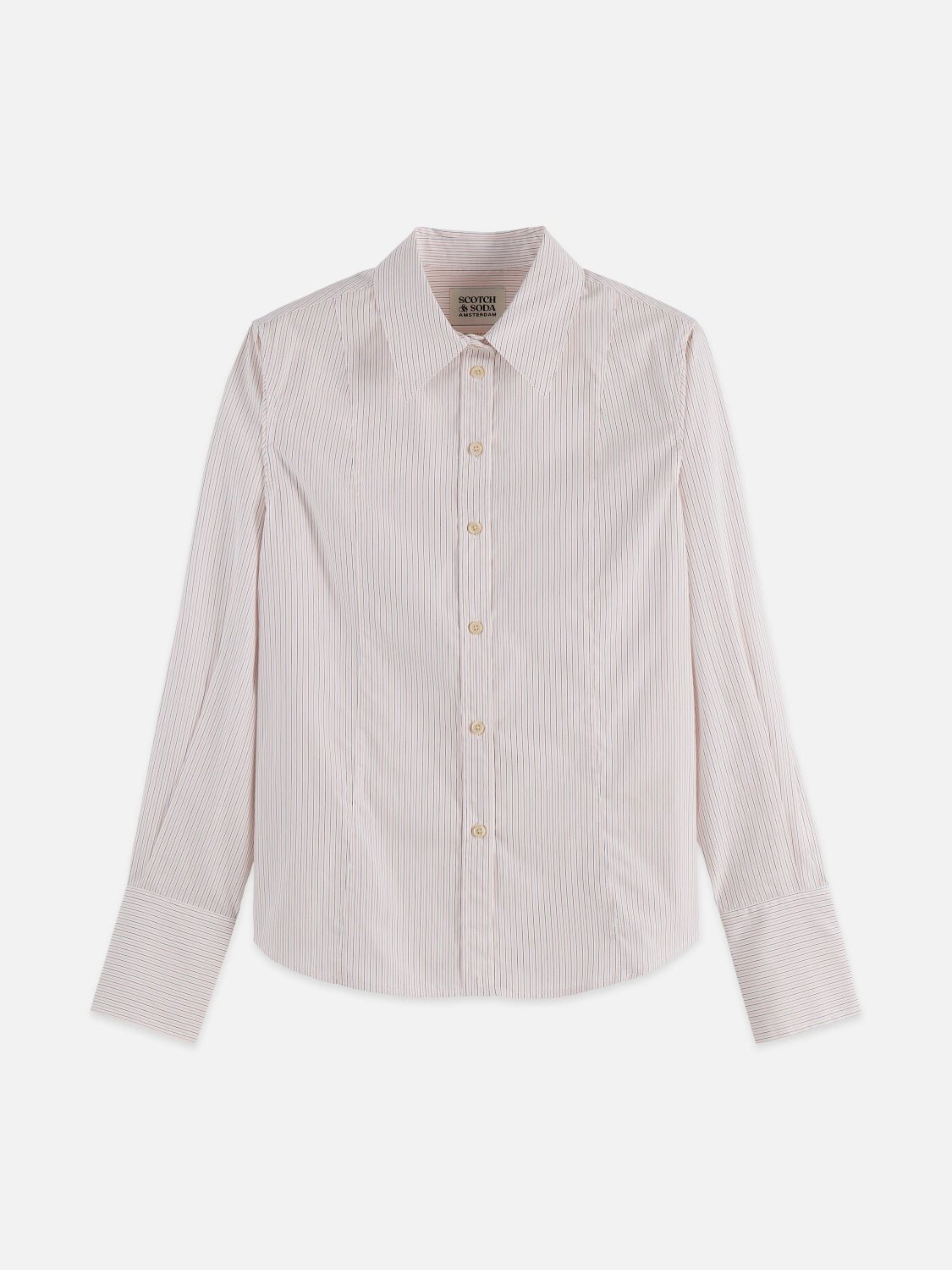 Regular Fit Poplin Shirt - Scotch & Soda South Africa