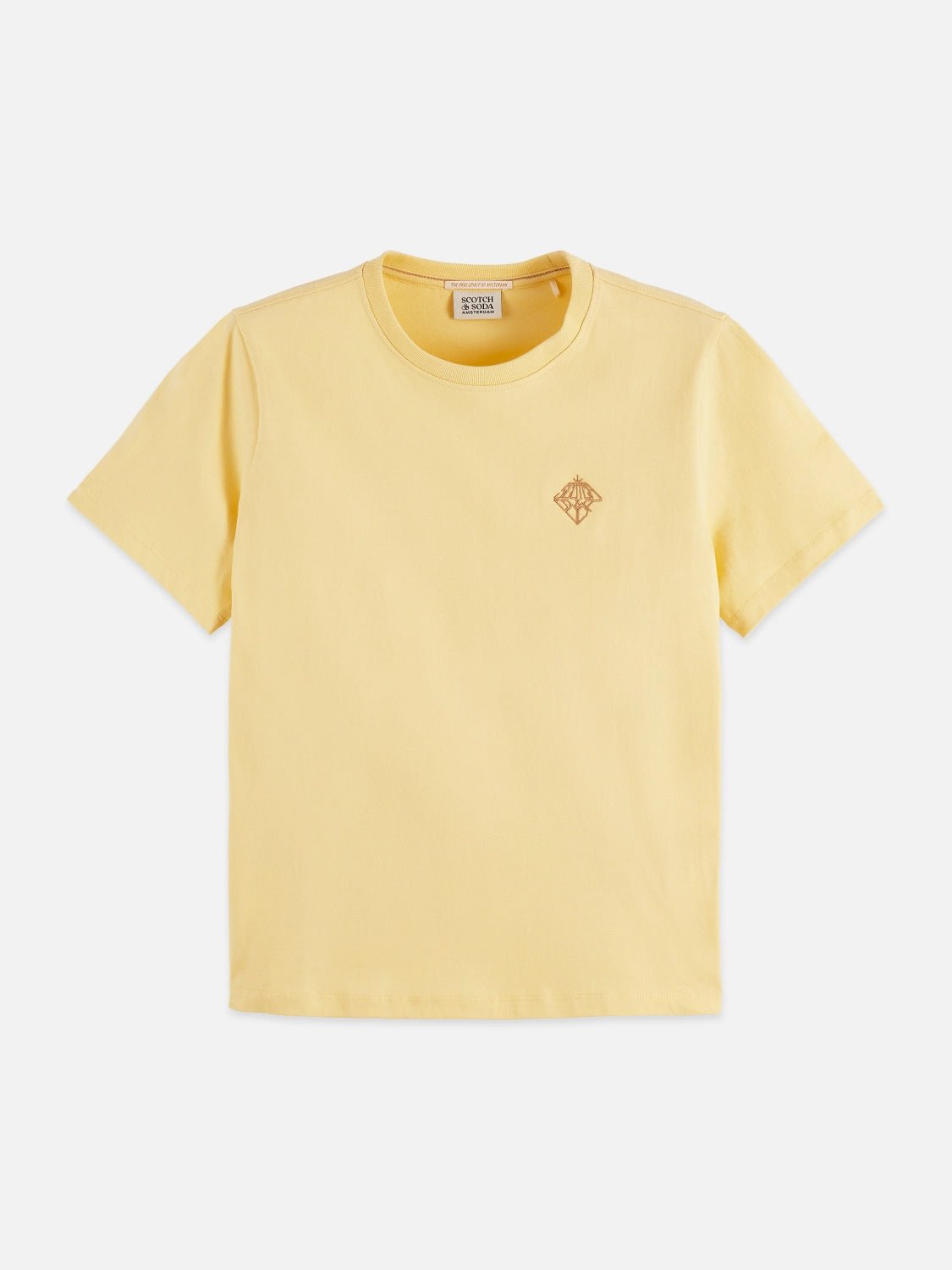 Regular Fit T-Shirt With Chest Artwork - Scotch & Soda South Africa
