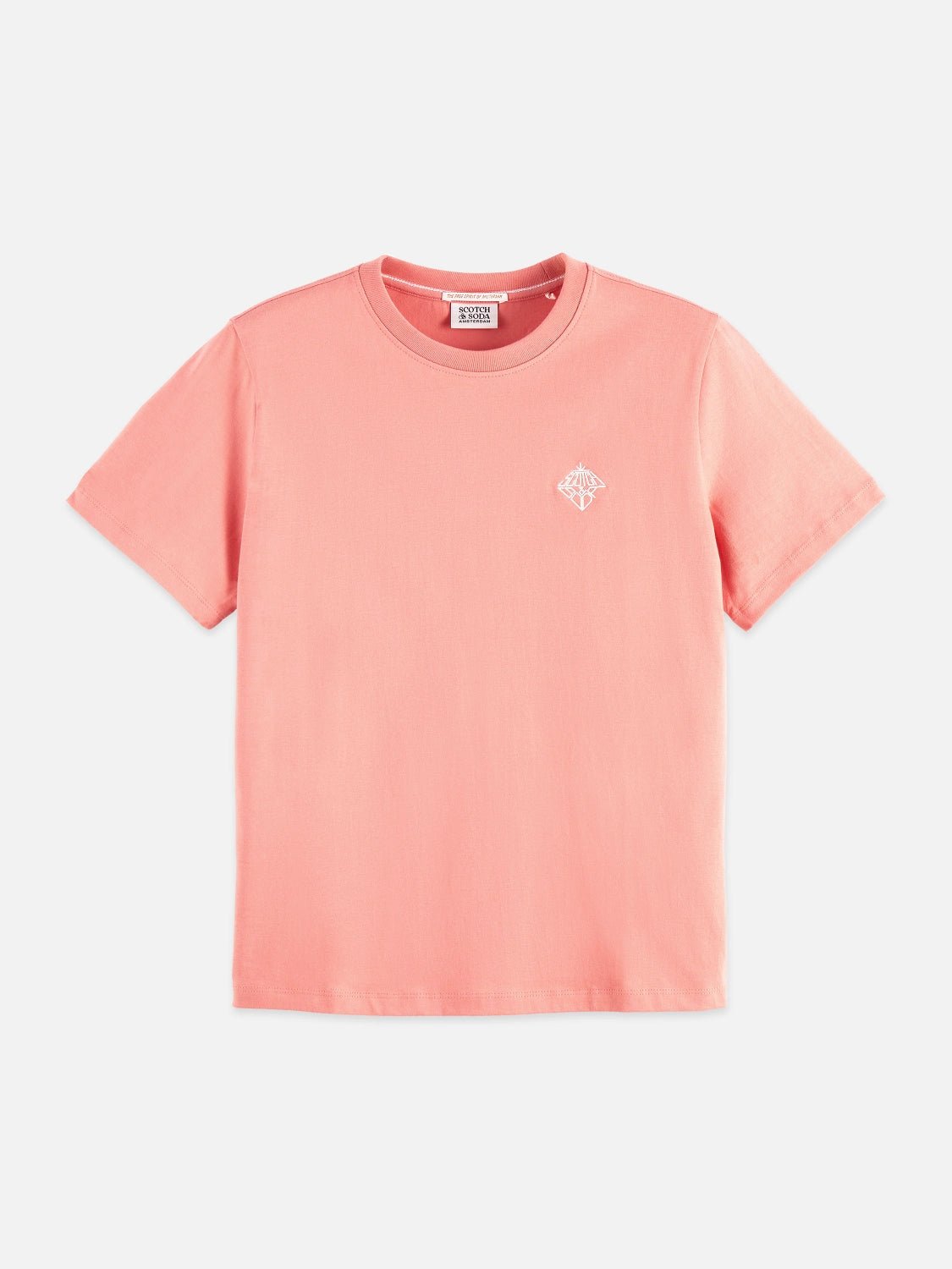 Regular Fit T-Shirt With Chest Artwork - Scotch & Soda South Africa