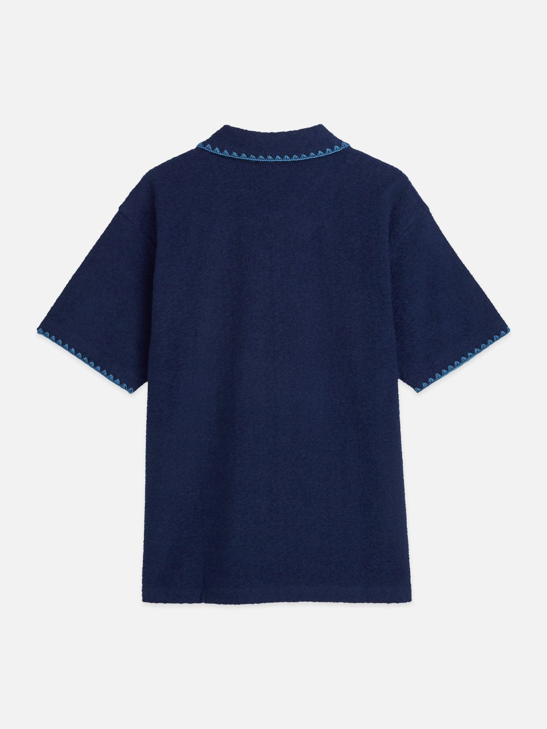 Relaxedfit Jacquard Towelling Polo - Scotch & Soda South Africa