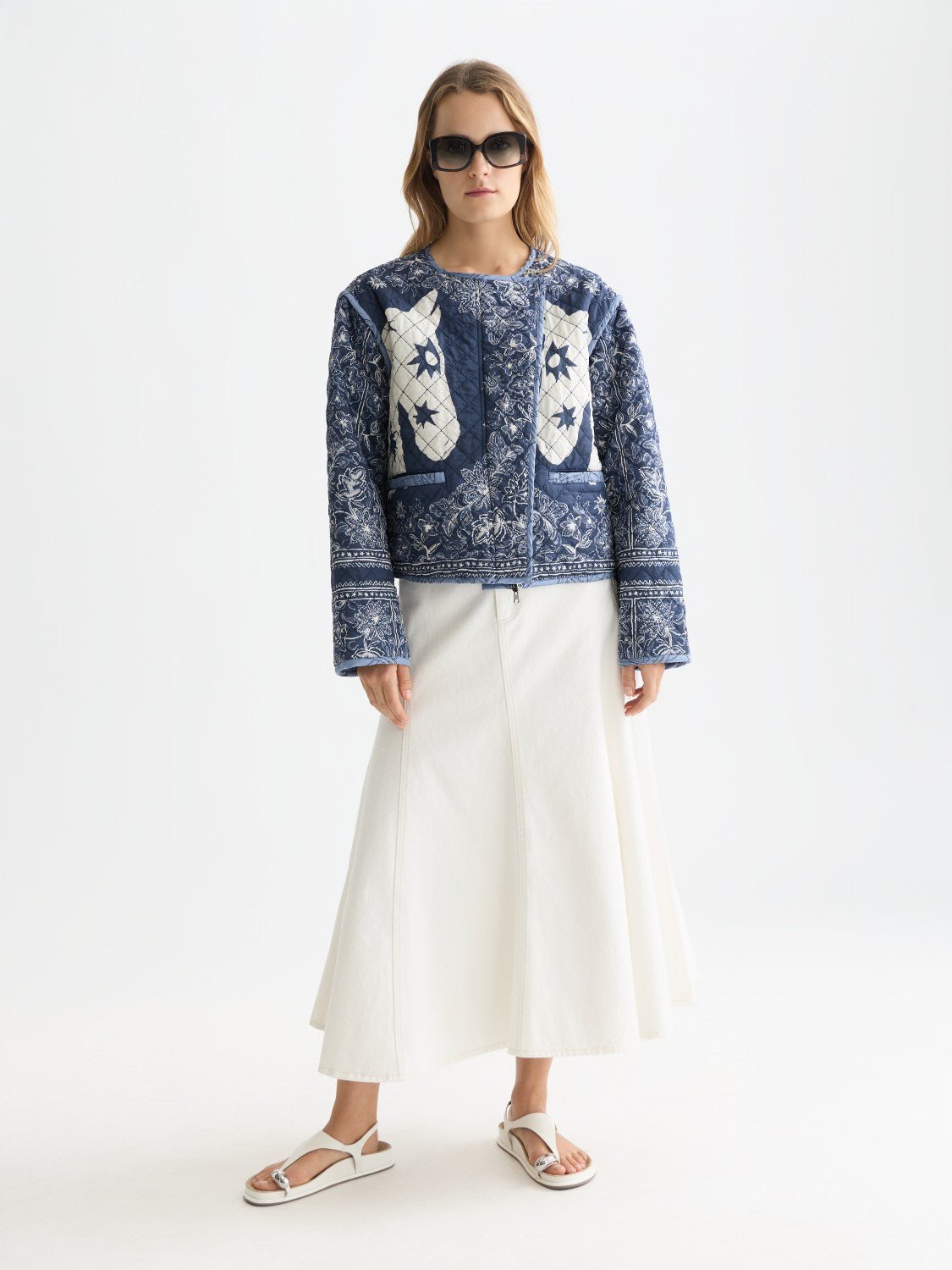Reversible Printed Quilted Jacket - Scotch & Soda South Africa