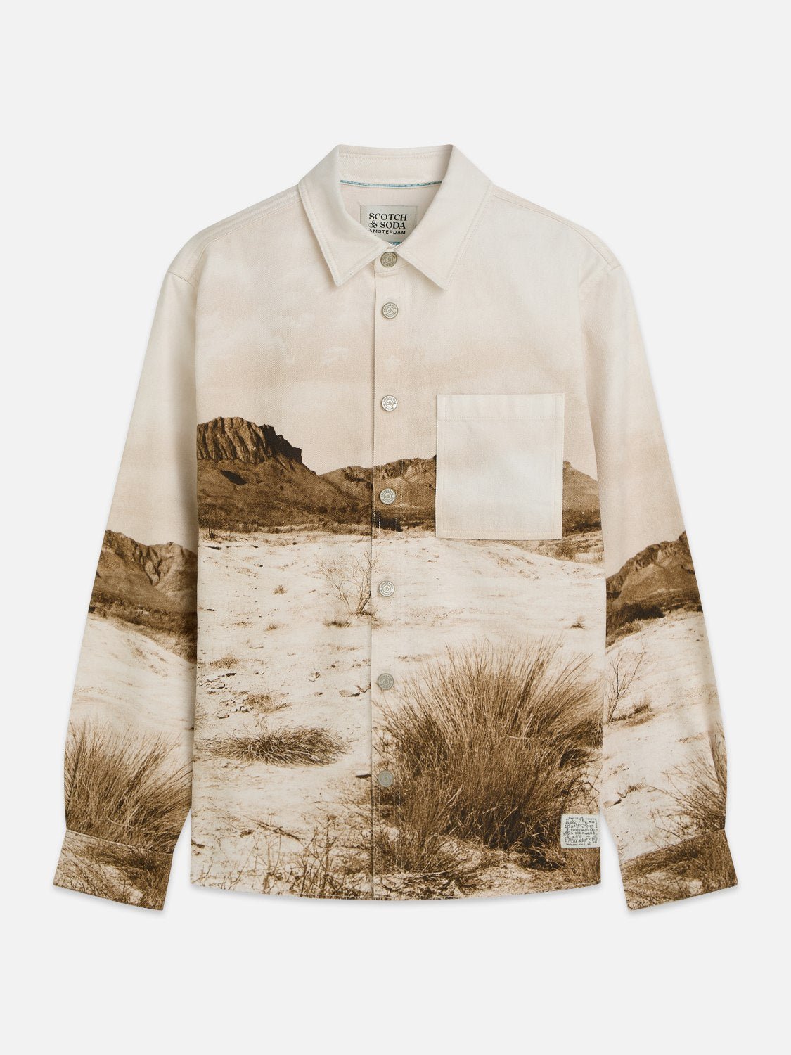 Scenery Overshirt - Scotch & Soda South Africa