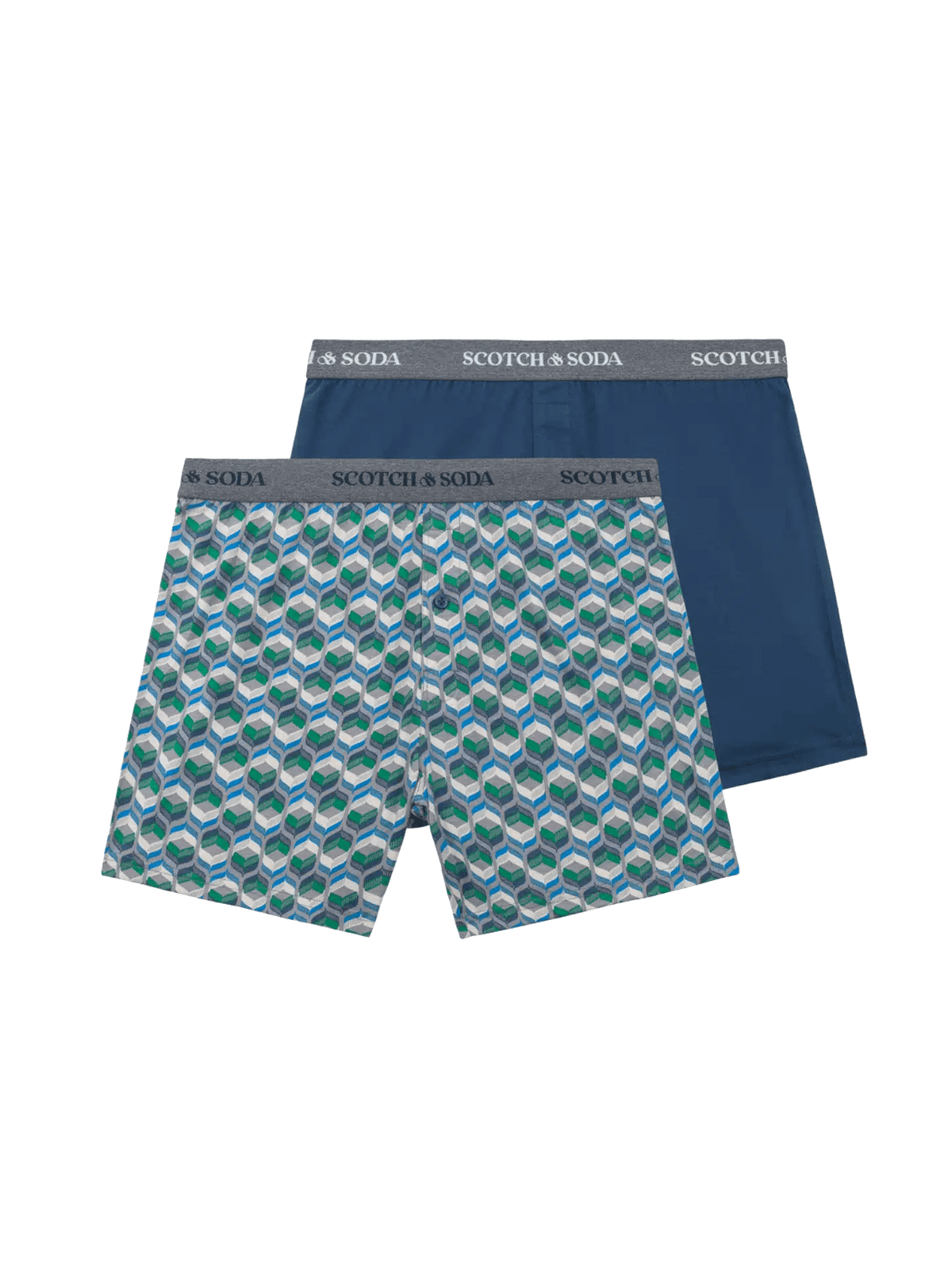 Scotch & Soda Sp25 Men'S 2Pk Modal Knit Boxer - Mainline Fas - Scotch & Soda South Africa