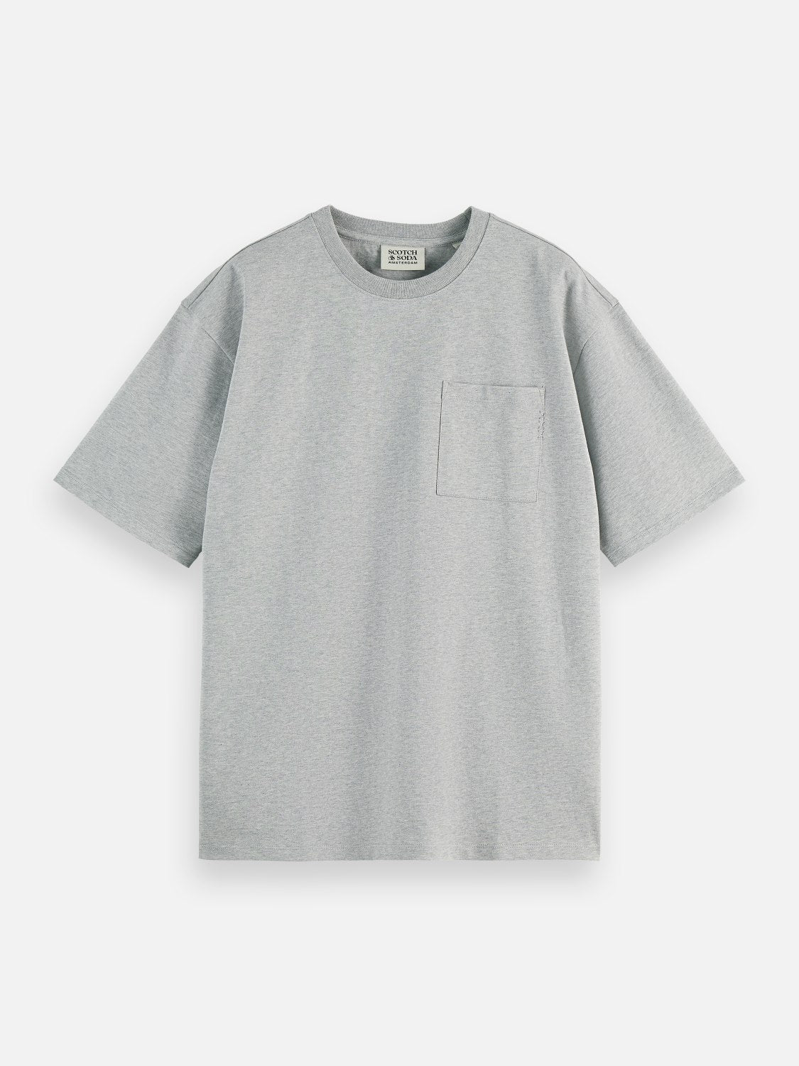 Seasonal Core 3 Crosses Chest Pocket Loose-Fit T-Shirt - Scotch & Soda South Africa