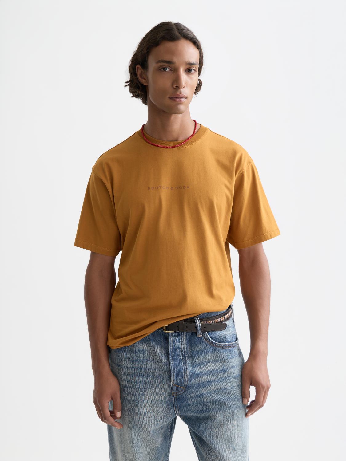 Seasonal Core Chest Artwork Relaxed-Fit T-Shirt - Scotch & Soda South Africa