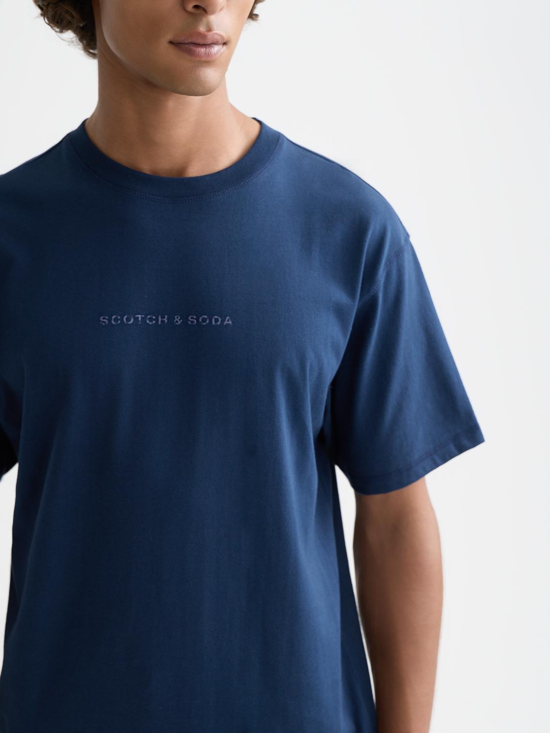 Seasonal Core Chest Artwork Relaxed-Fit T-Shirt - Scotch & Soda South Africa