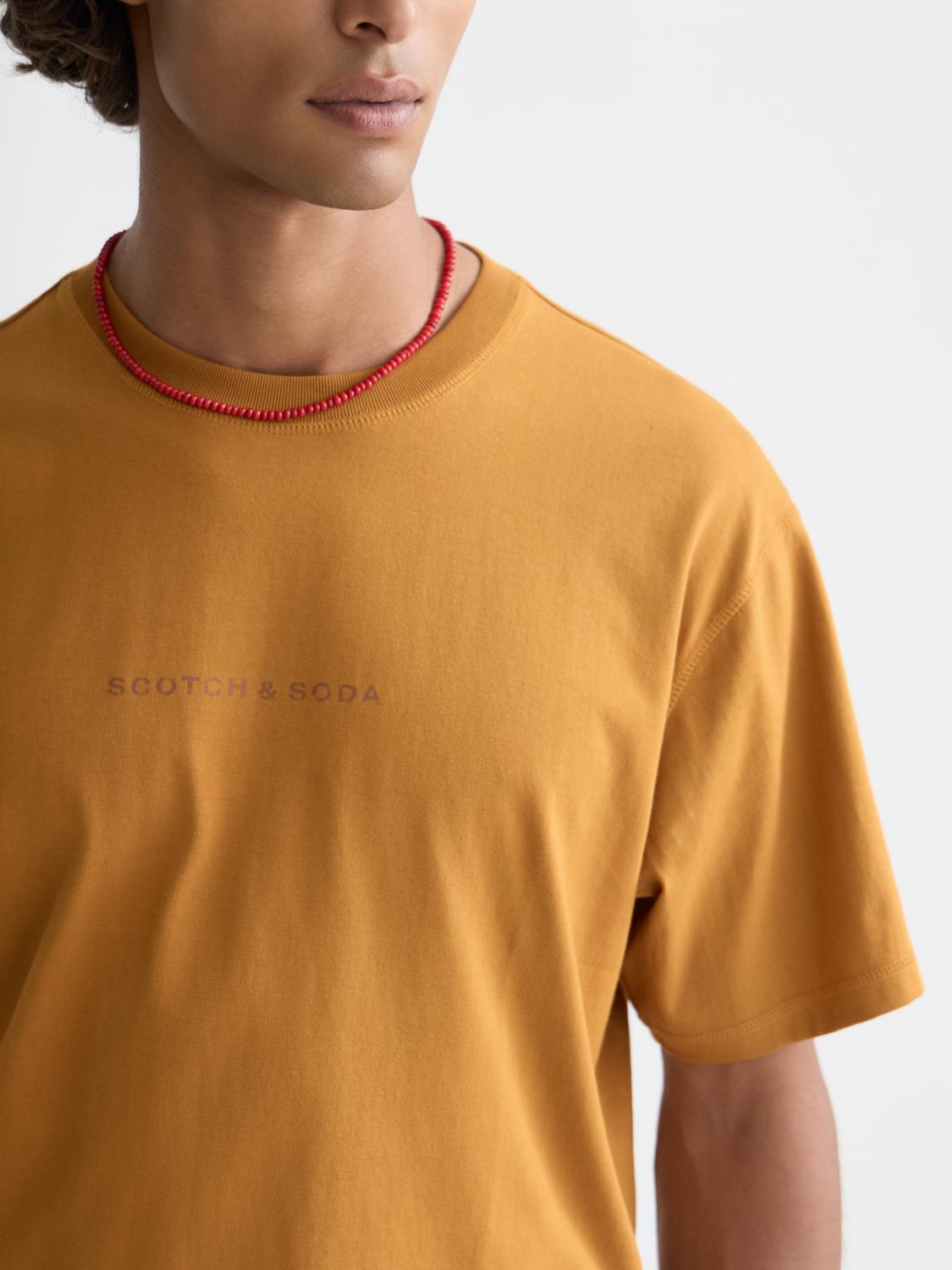 Seasonal Core Chest Artwork Relaxed-Fit T-Shirt - Scotch & Soda South Africa