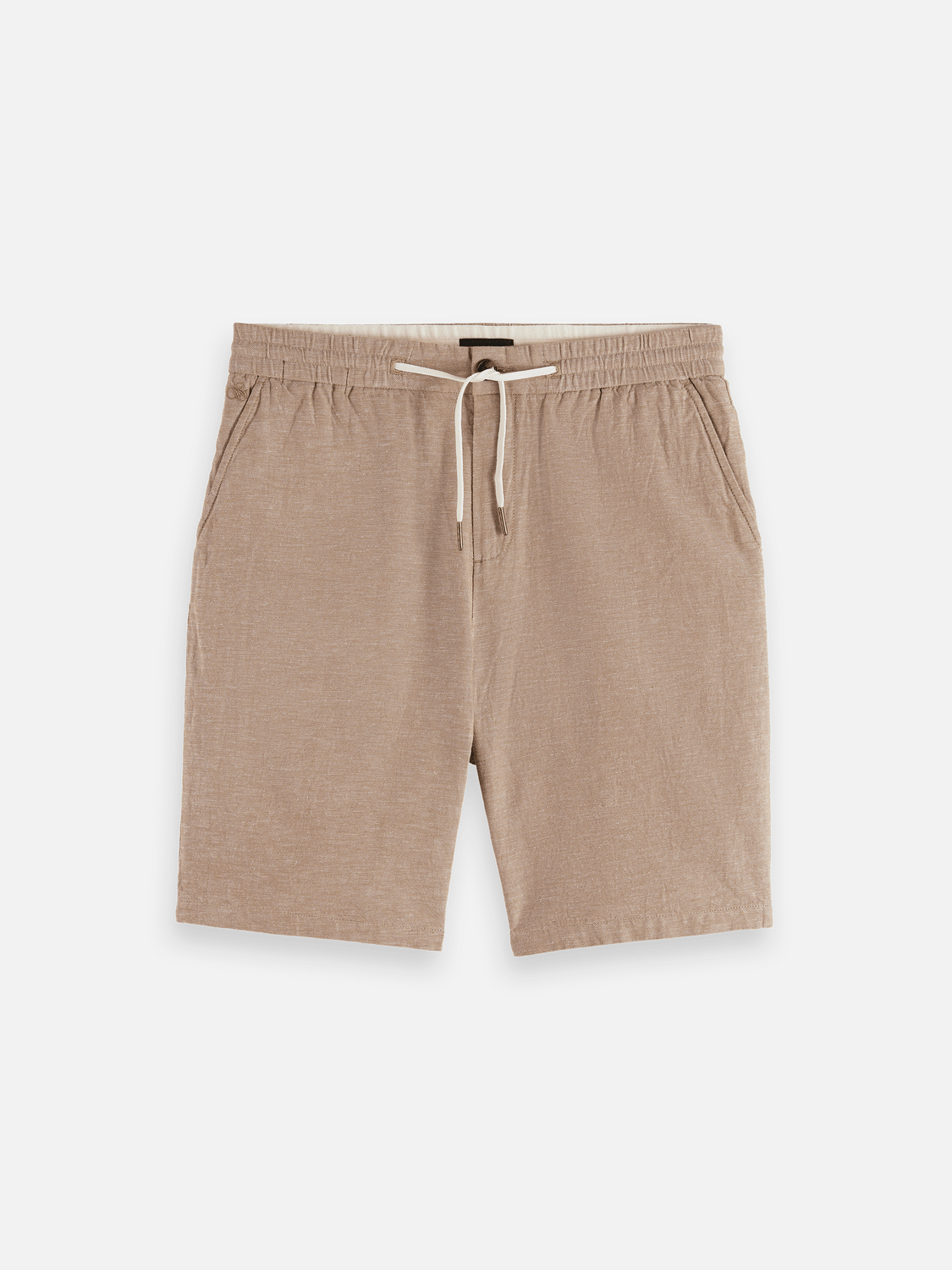Seasonal Core Fave Cotton Linen Regular-Fit Chino Shorts - Scotch & Soda South Africa