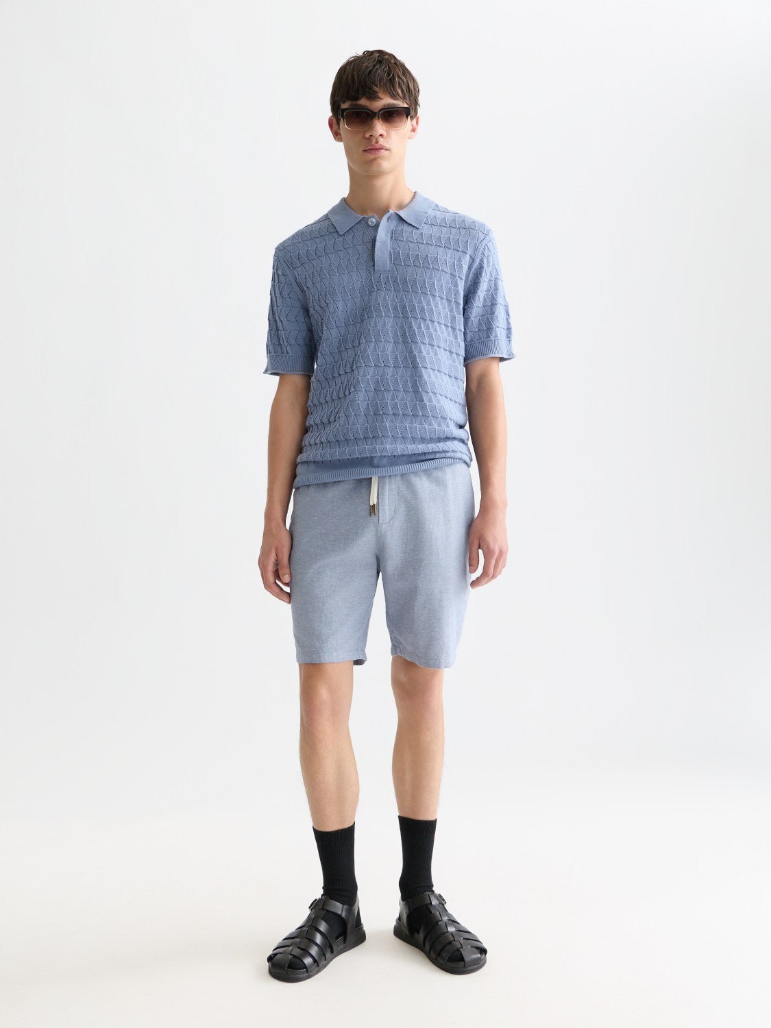 Seasonal Core Fave Cotton Linen Regularfit Chino Shorts - Scotch & Soda South Africa